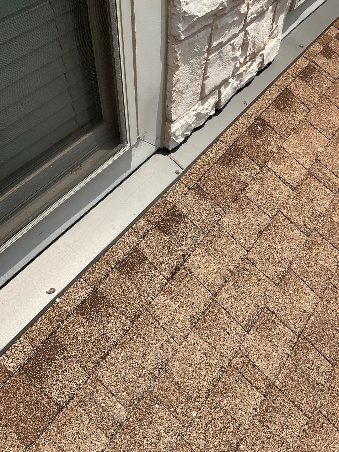 Leak Repair over Master Bedroom and Bathroom by Tex-Line Roofing