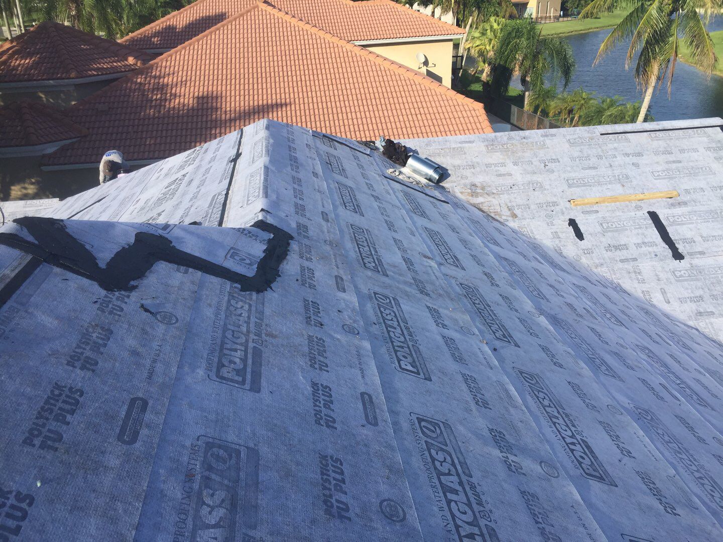 Residential Roofing Installation using WestLake Roofing Tile by BLUES BROTHERS ROOFING