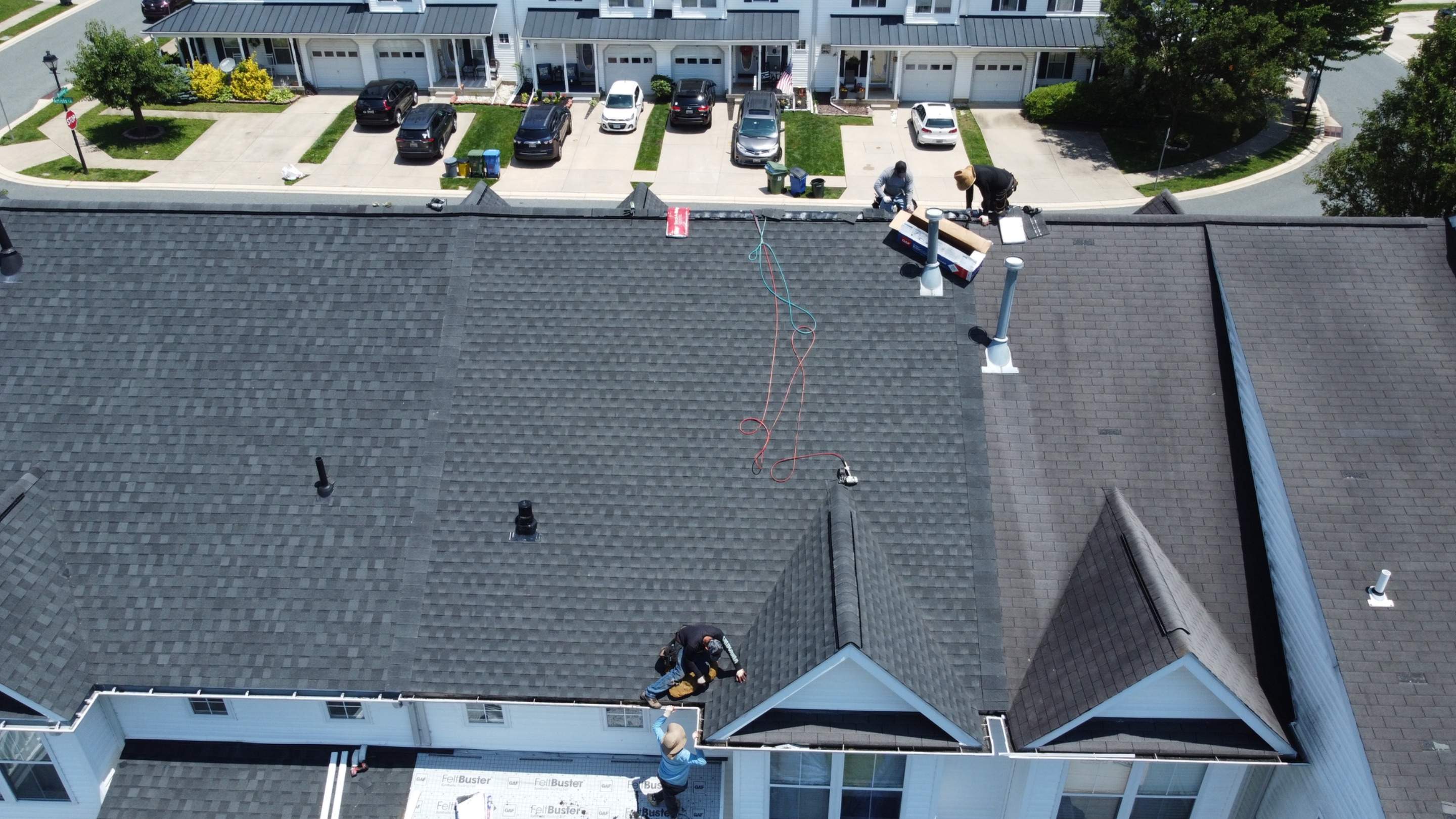 Residential Roofing Installation using GAF Timberline HDZ by Matter Roofing & Construction