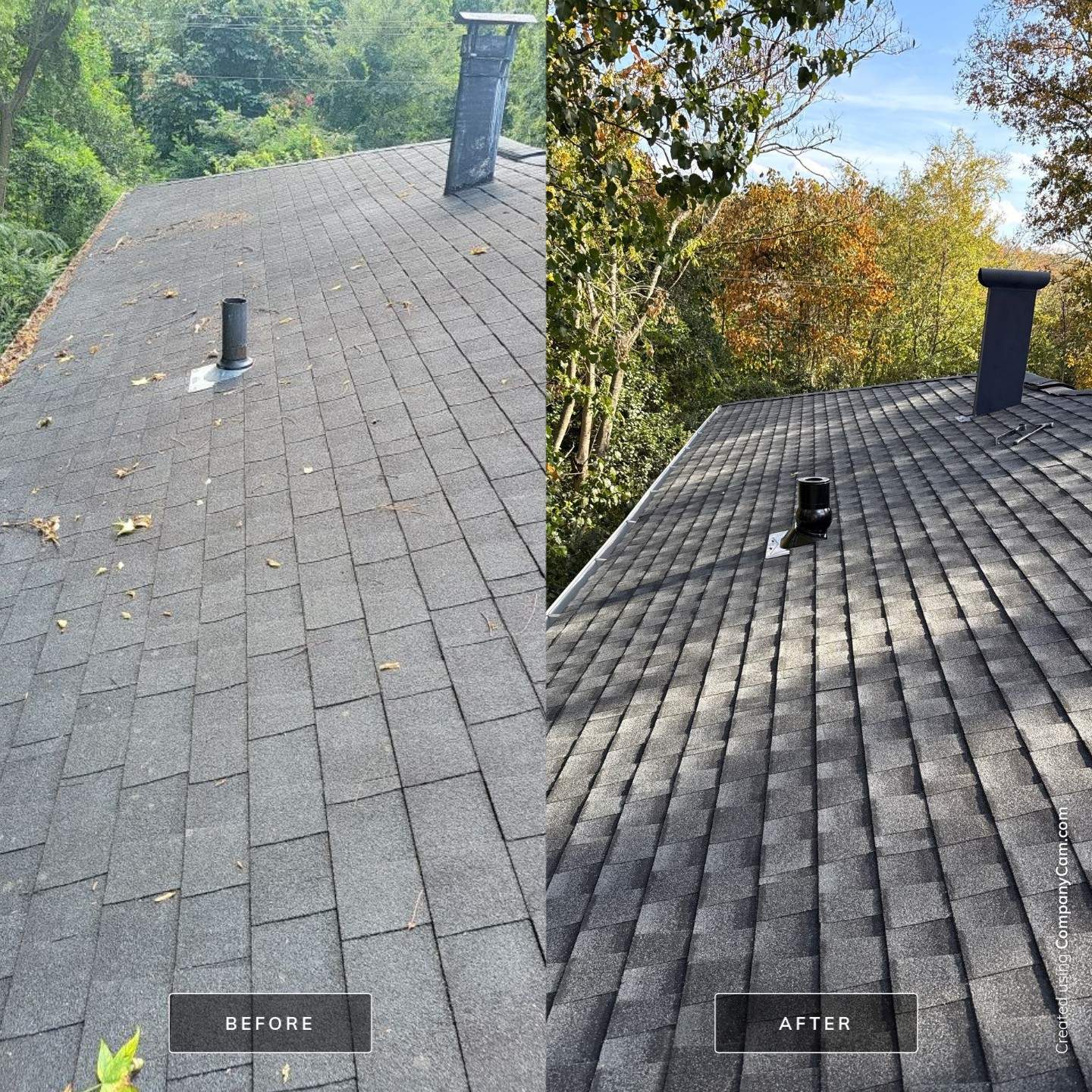 Roof Replacement in Vestavia Hills (Charcoal Shingles) by The Roofing Dudes