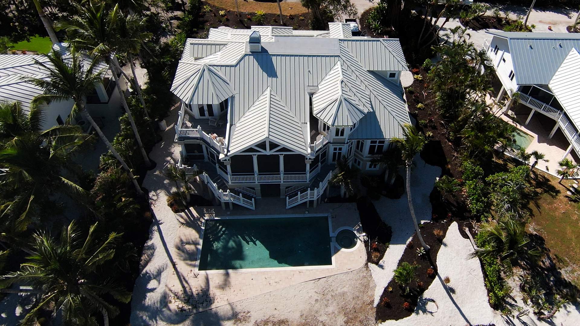 Sanibel Island Standing Seam Roof Replacement by Four Peaks Roofing