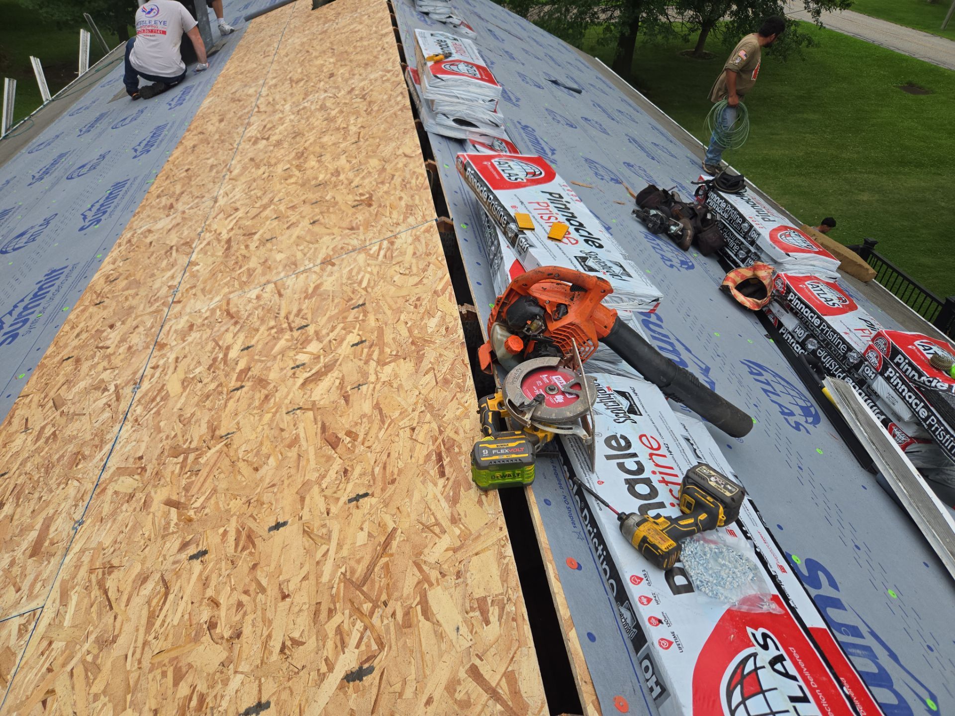 Barbara K: Atlas Pinnacle, Color, Pewter, Drip Edge, Color, Black by Eagle Eye Roofing