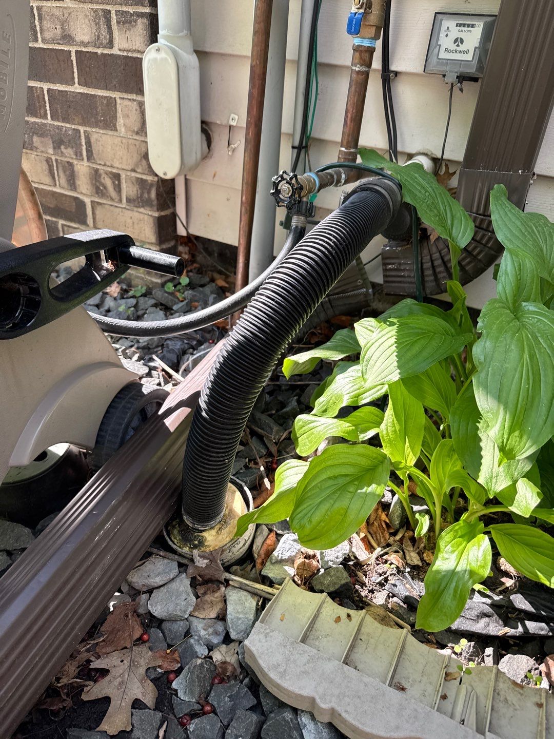 Buried Yard Drainage Installation in Plymouth, MN by Waterproofing Northeast