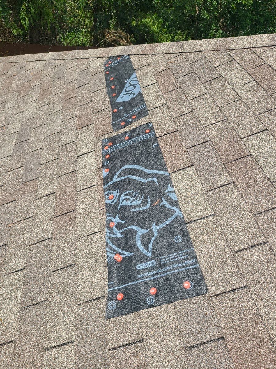 Hail Damage using Owen's Corning Duration (Lifetime) Shingles by Roof Repair Company