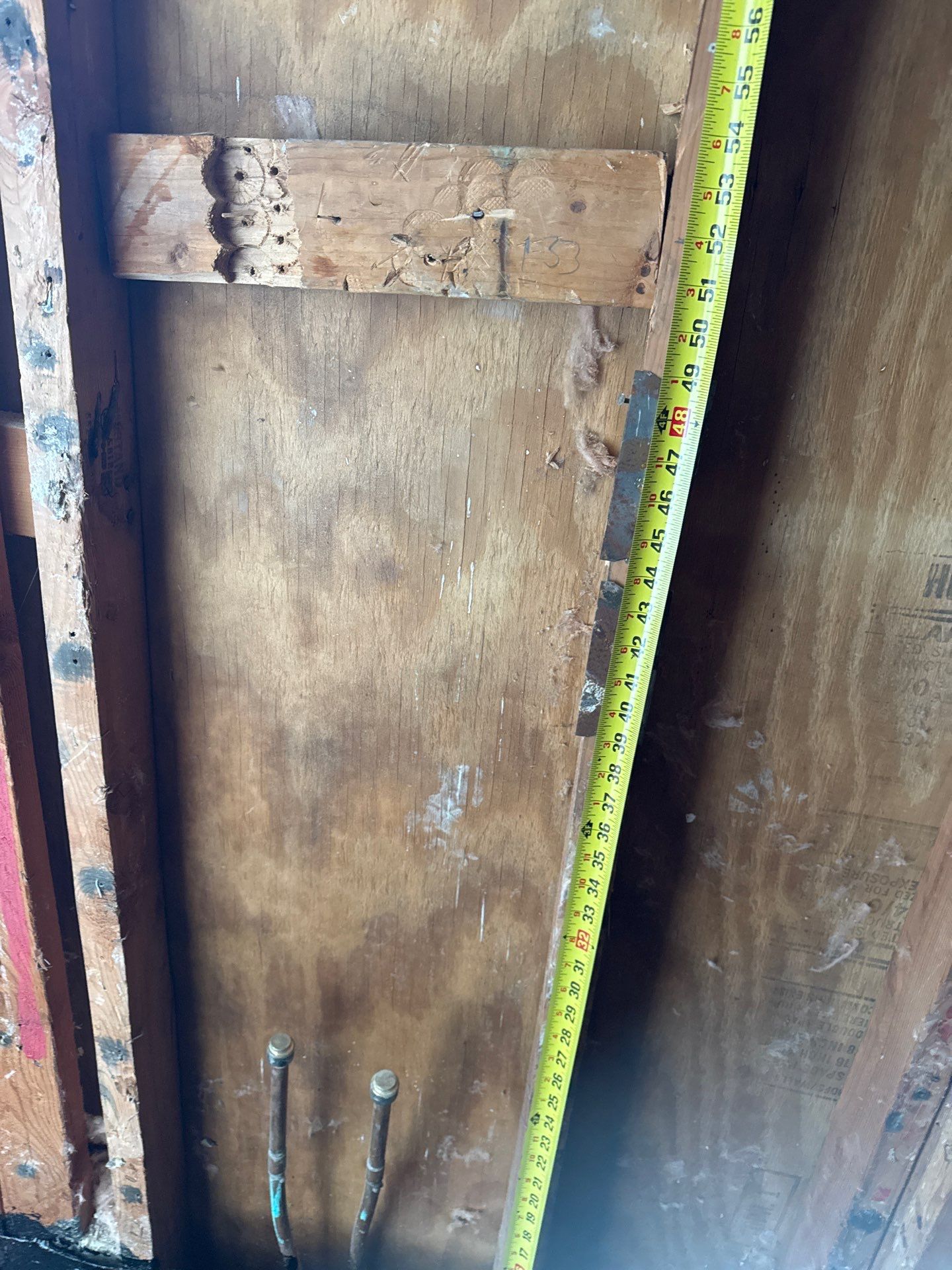 Installing Water Pipe for Shower by Us Plumbing