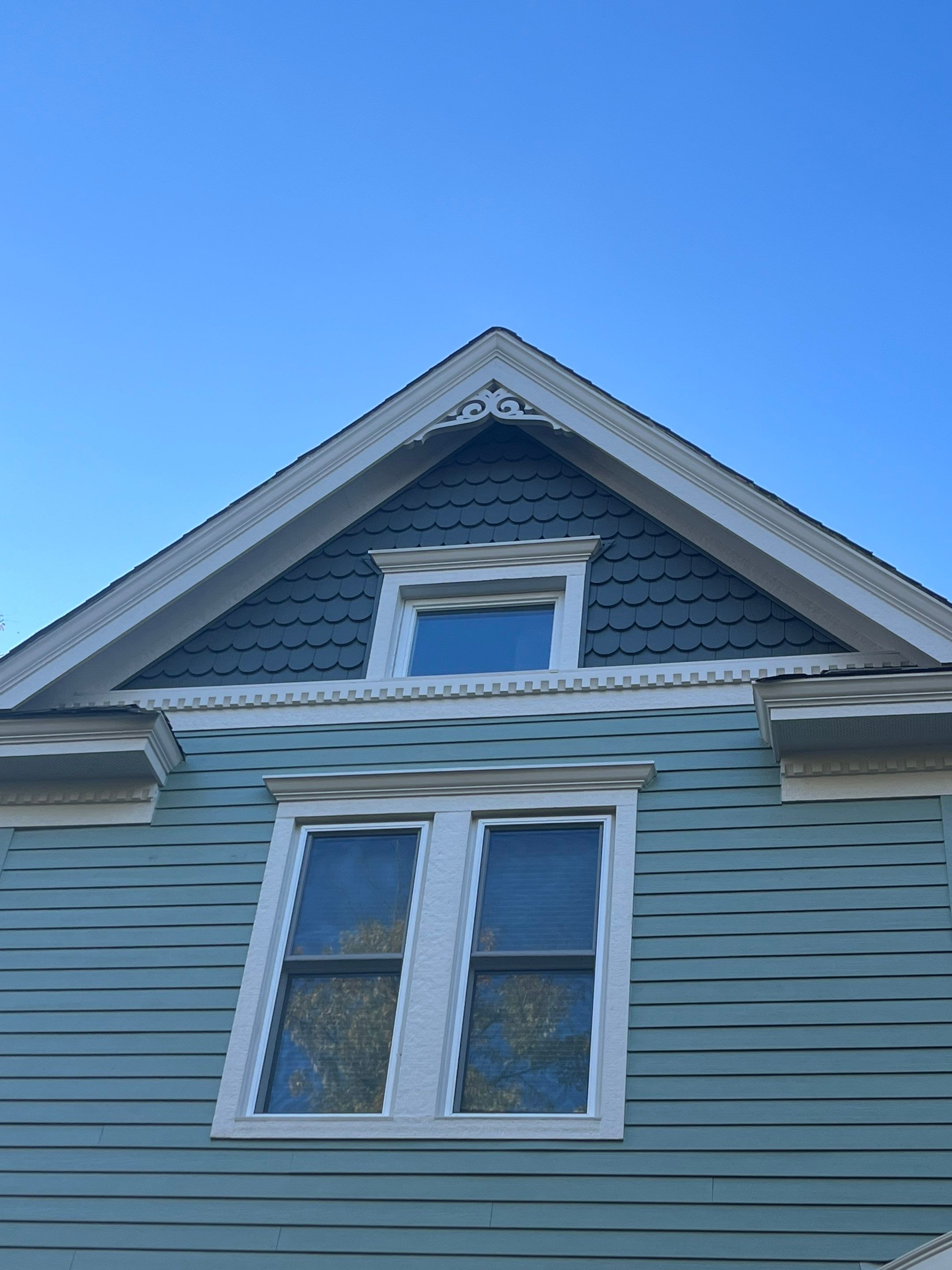 Glen Ellyn Exterior Renovation Featuring James Hardie Siding and Porch Restoration by Great American Exteriors