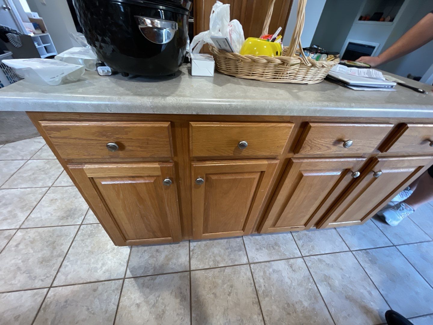 Kitchen Remodel using Sherwin Williams paint by Lightning Exteriors