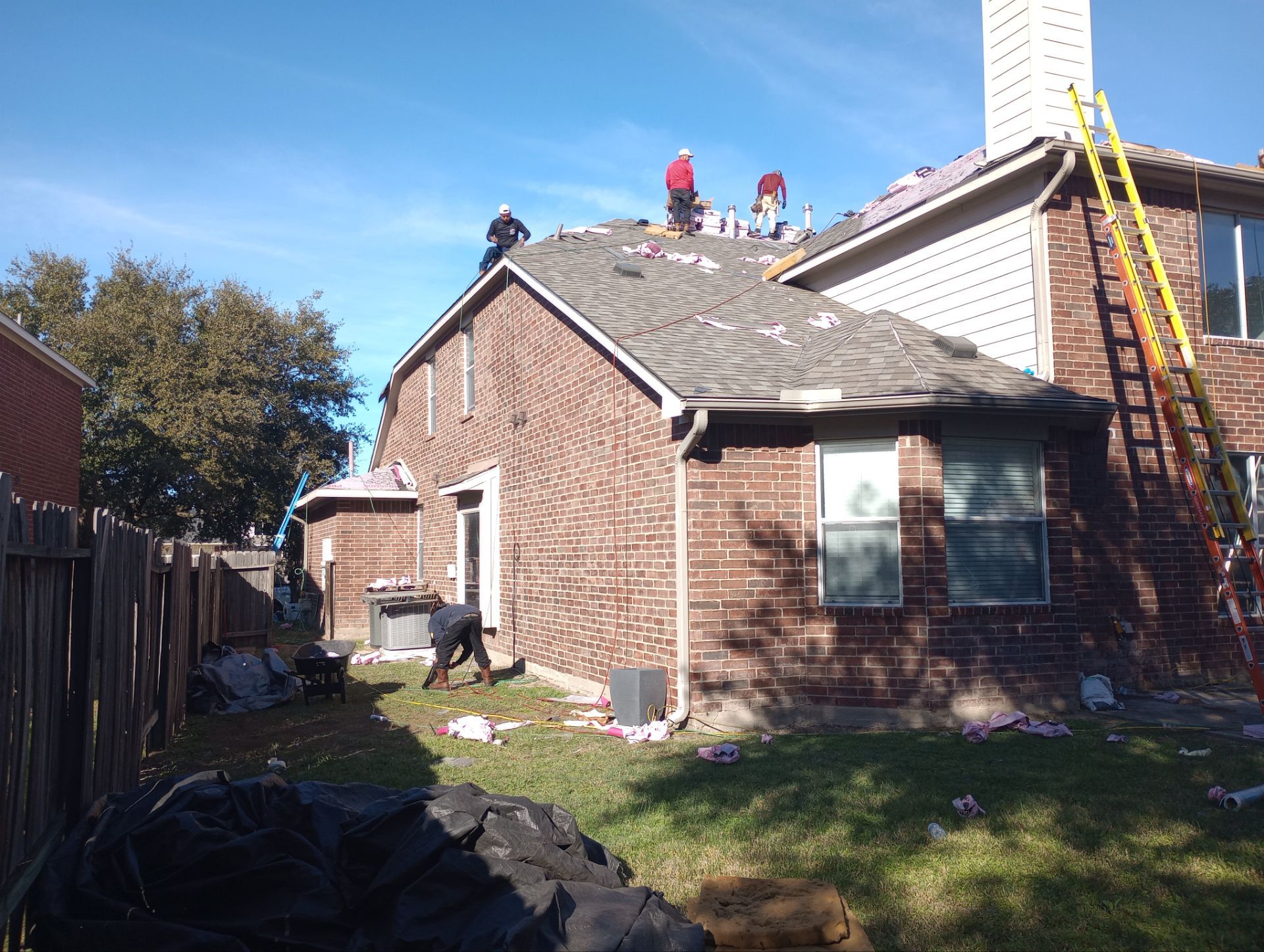 Residential Roofing Installation using Owen's Corning Duration (Lifetime) Shingles by Roof Repair Company