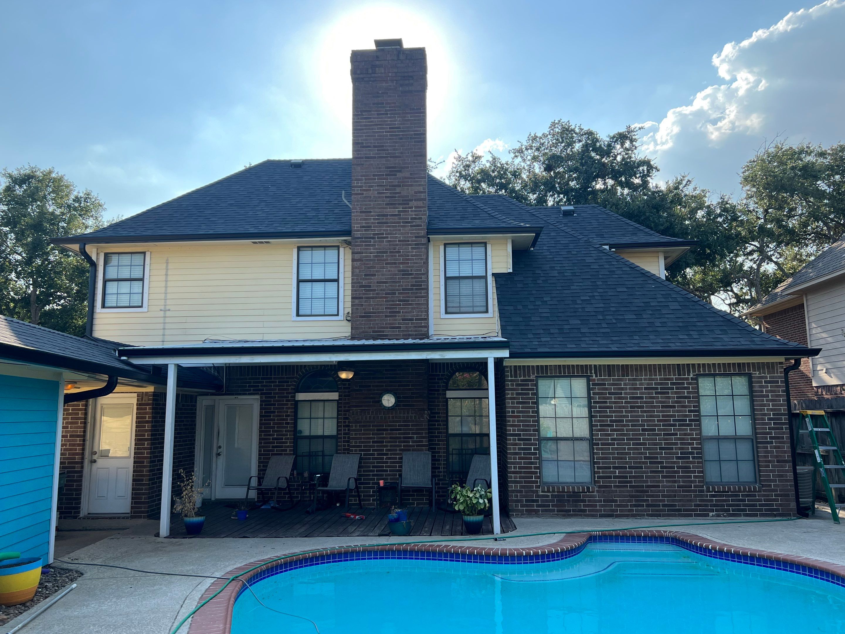 Residential Roofing Installation using Owen's Corning Duration (Lifetime) Shingles by Roof Repair Company