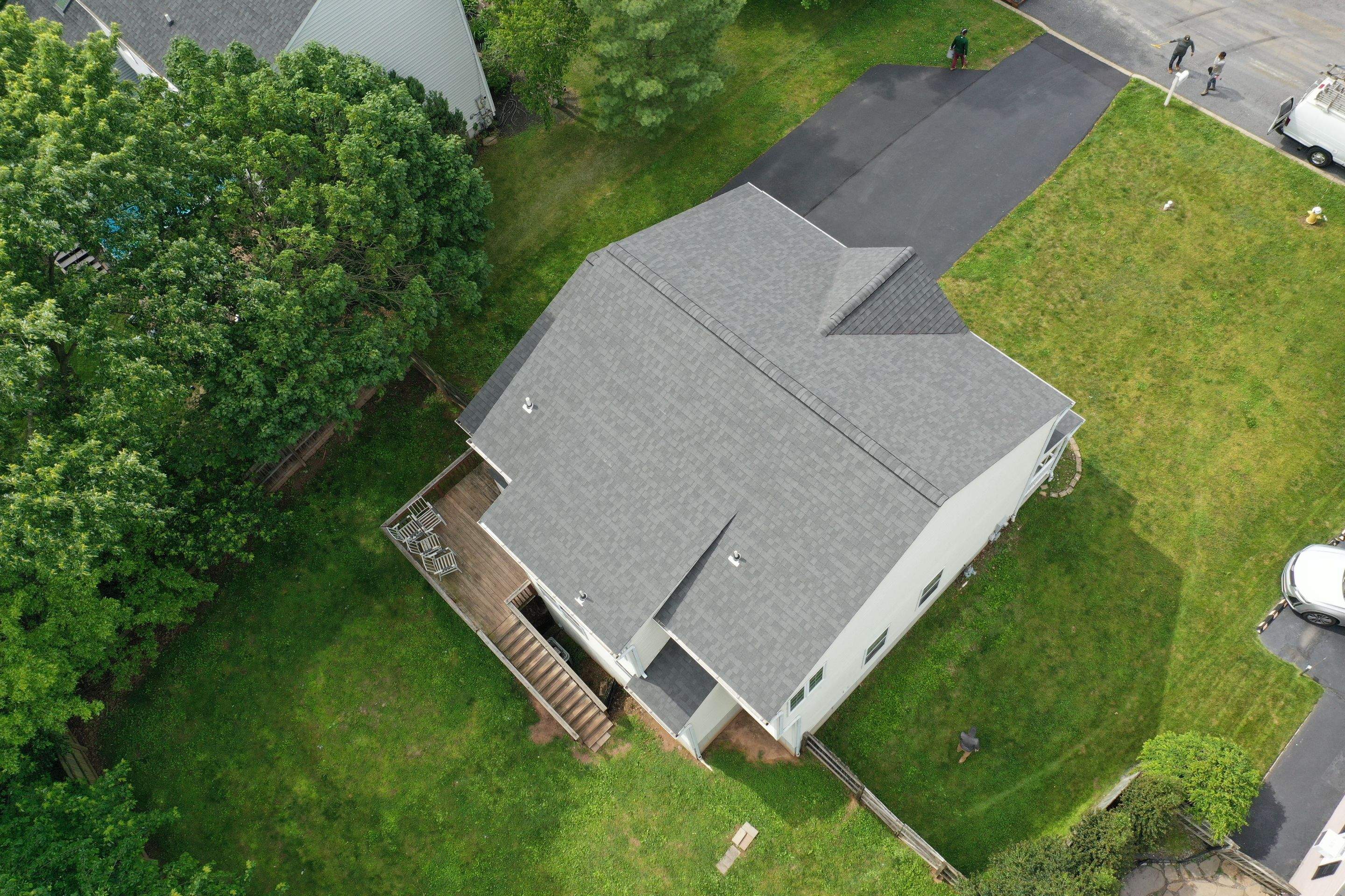 Roofing Installation using CertainTeed Landmark - Pewterwood by Storm Guard of Ches-Mont PA