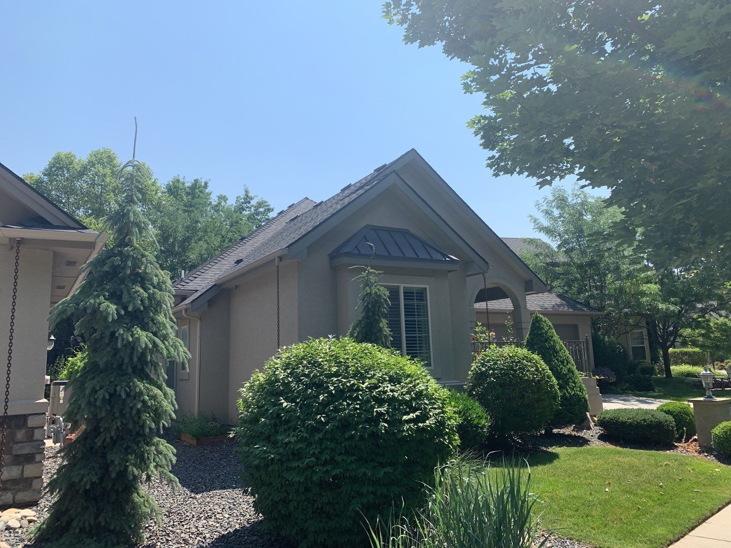 Eagle ID., Steep pitched Residential Roofing Installation using Owens Corning by ID Roofing LLC