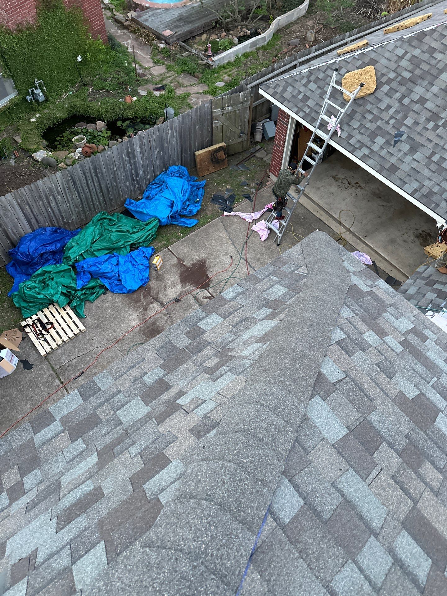 Project in Sugar Land by Motion Roofing