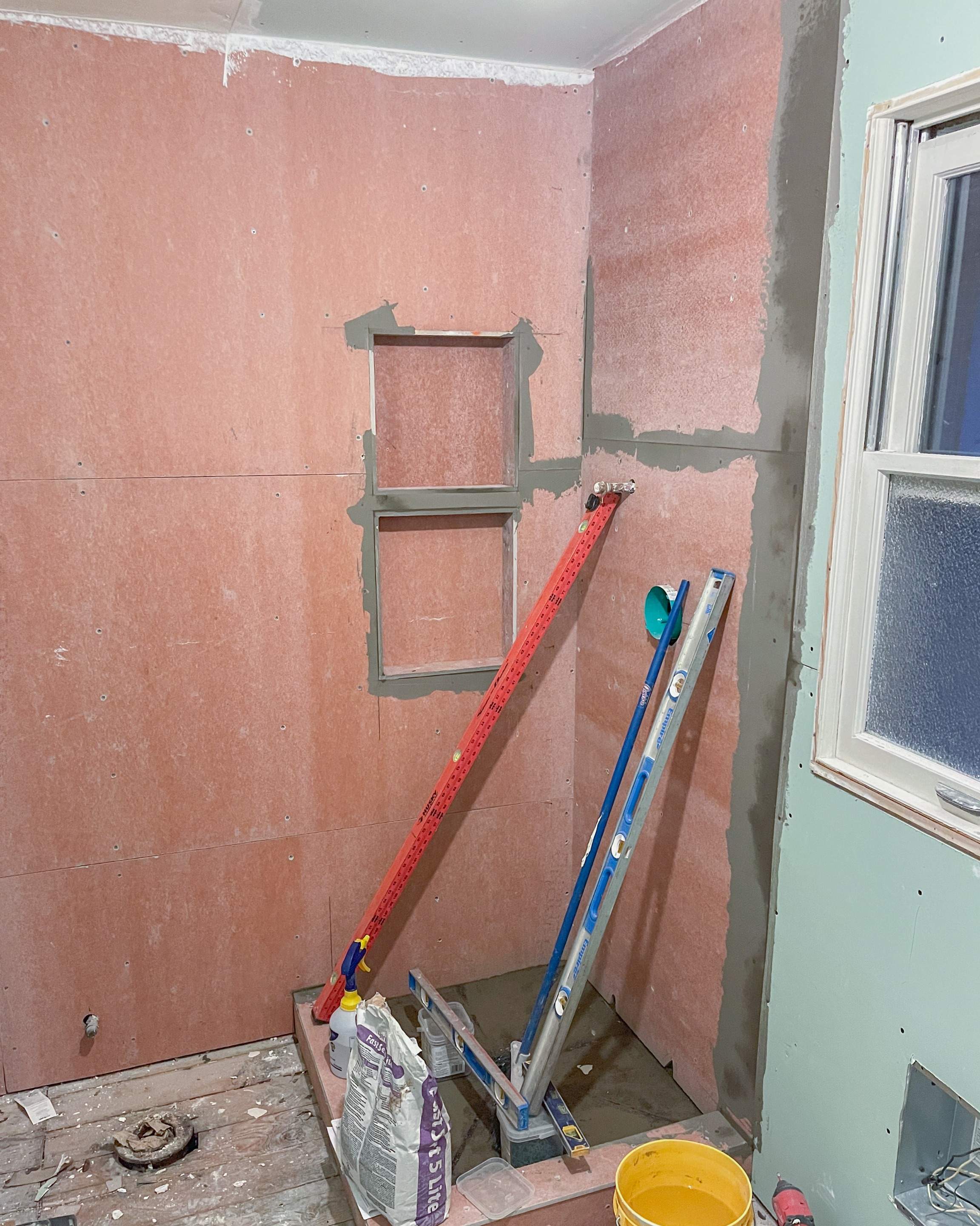Bathroom Remodel using Tile by Villegas Remodeling, LLC