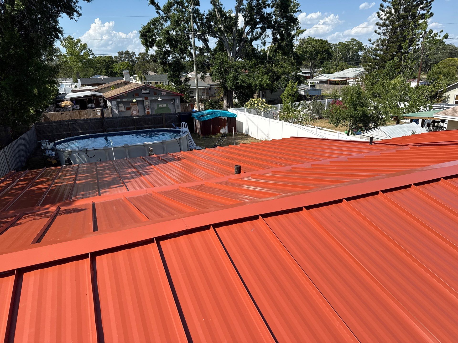Terra Cotta Standing Seam by Reimagine Roofing