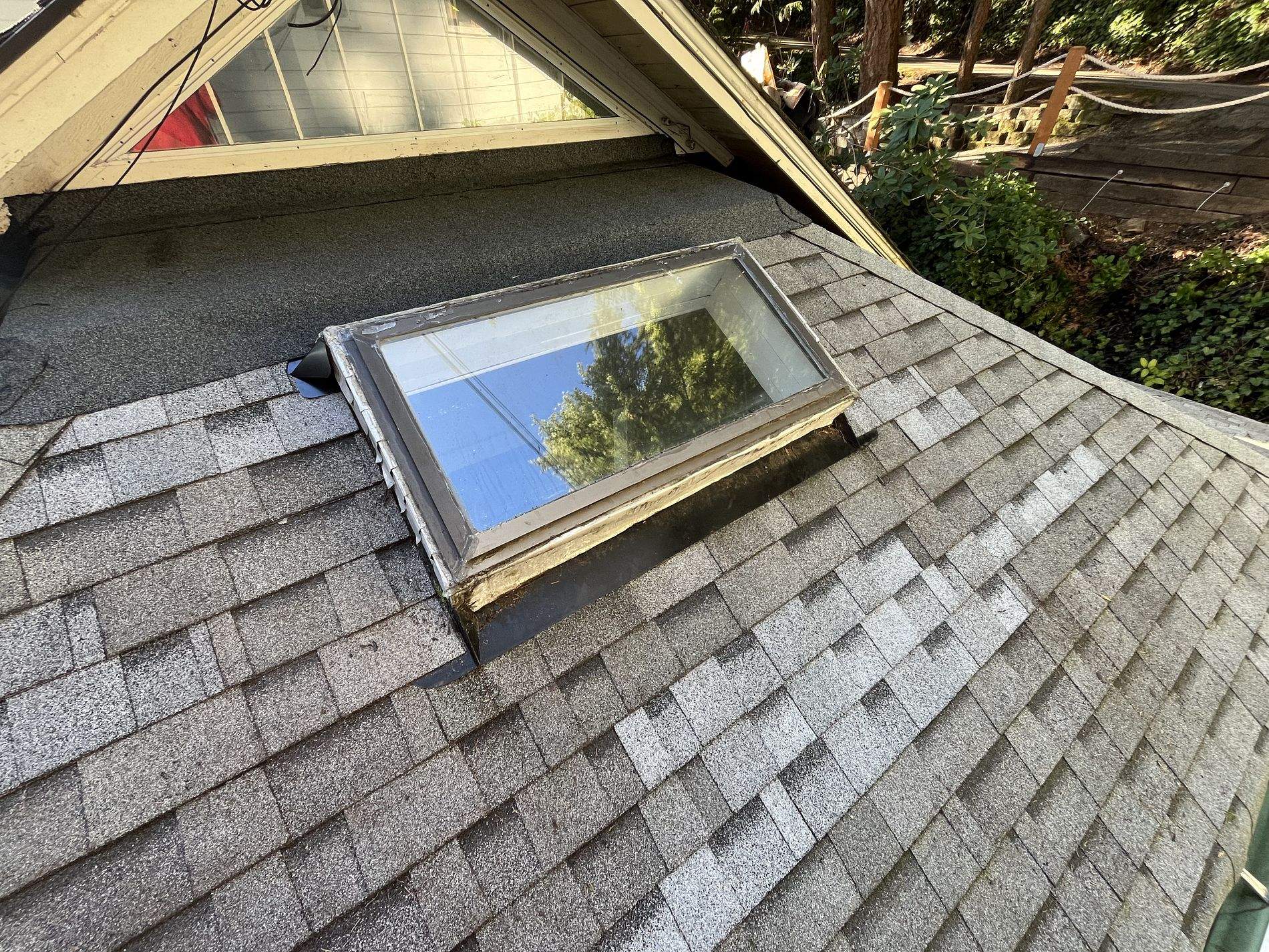 Residential Roof/Skylight Repair in Bainbridge Island, WA by Hanley Construction