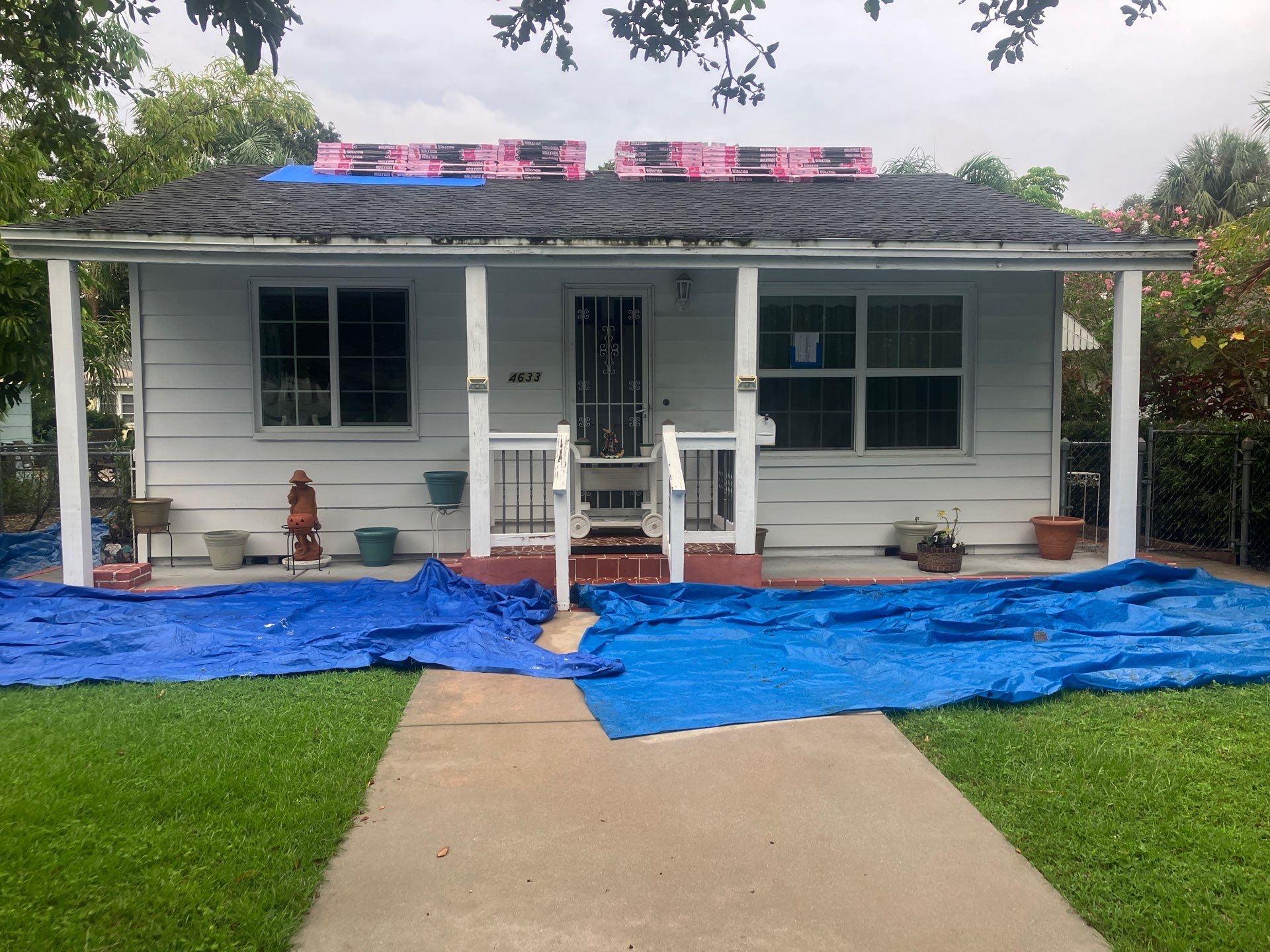 Project in St. Petersburg 33703 by Mitchell Roofing Company LLC