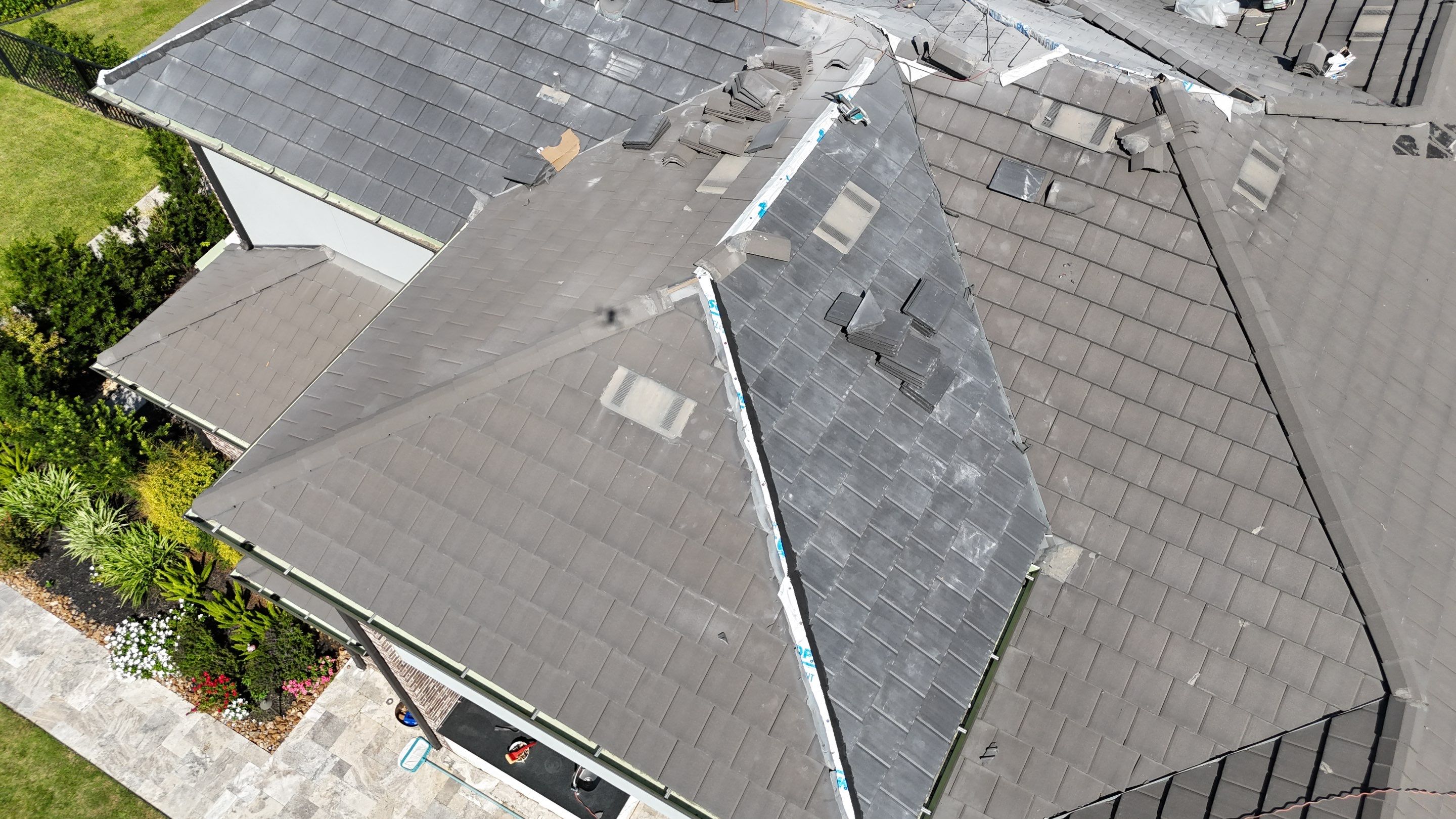 Saxony Tile Repair in Bridgeland! by Core Four Roofing