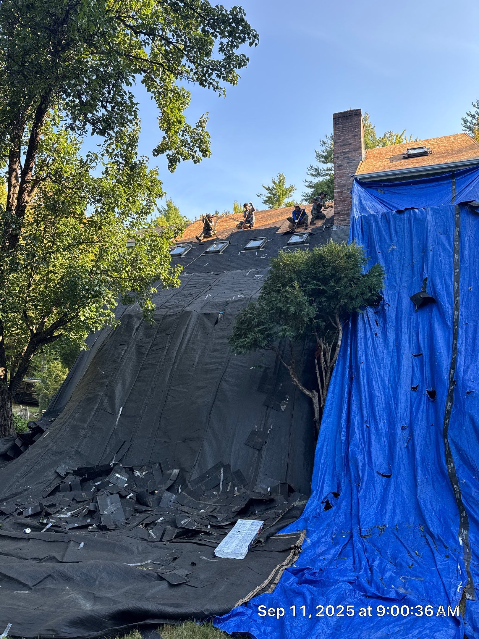 Goffstown, NH Roof Replacement – 20 Squares of GAF Timberline HDZ Protection by Compass exteriors