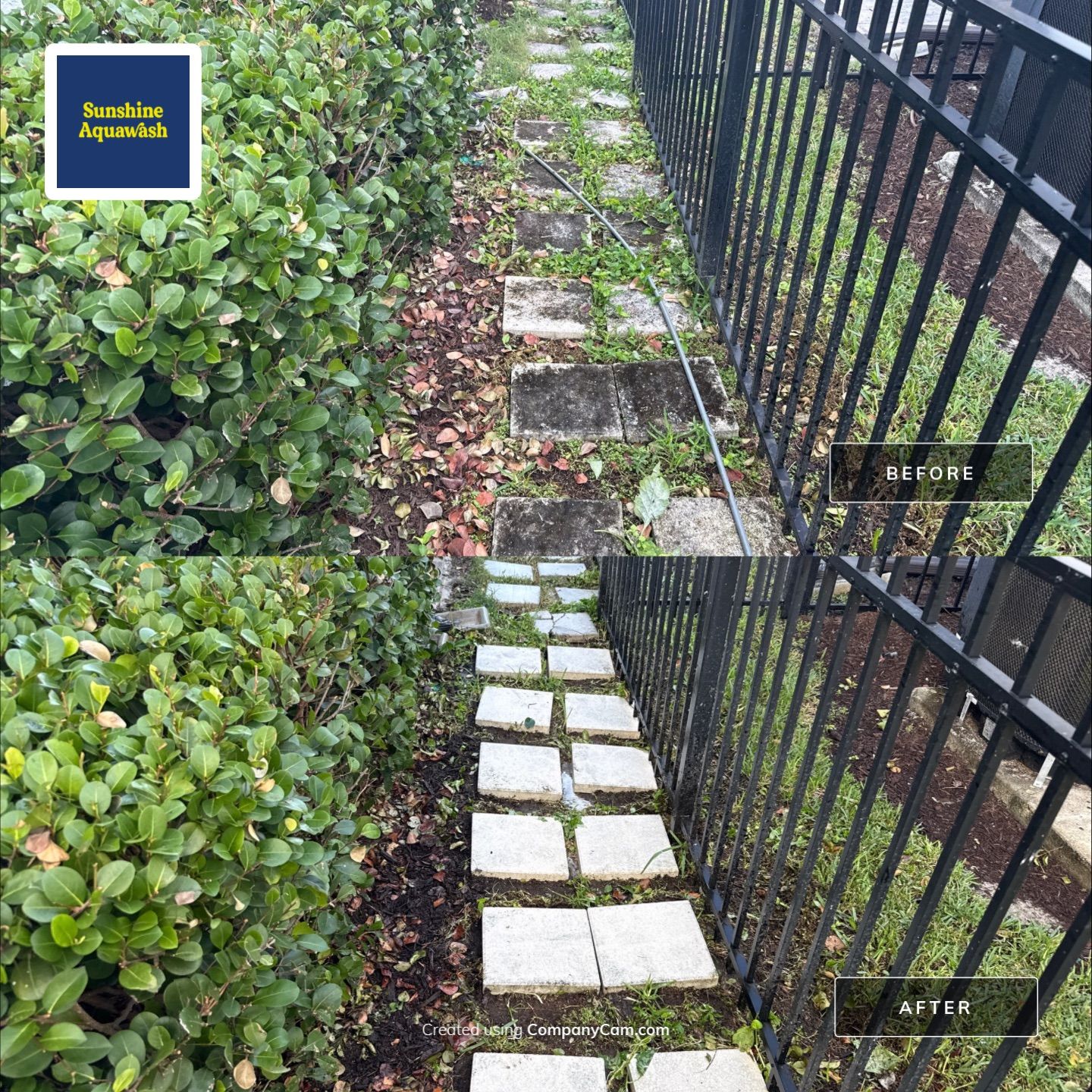 Paver Pool Deck Cleaning Showcase – Lakewood Ranch, FL by Sunshine AquaWash