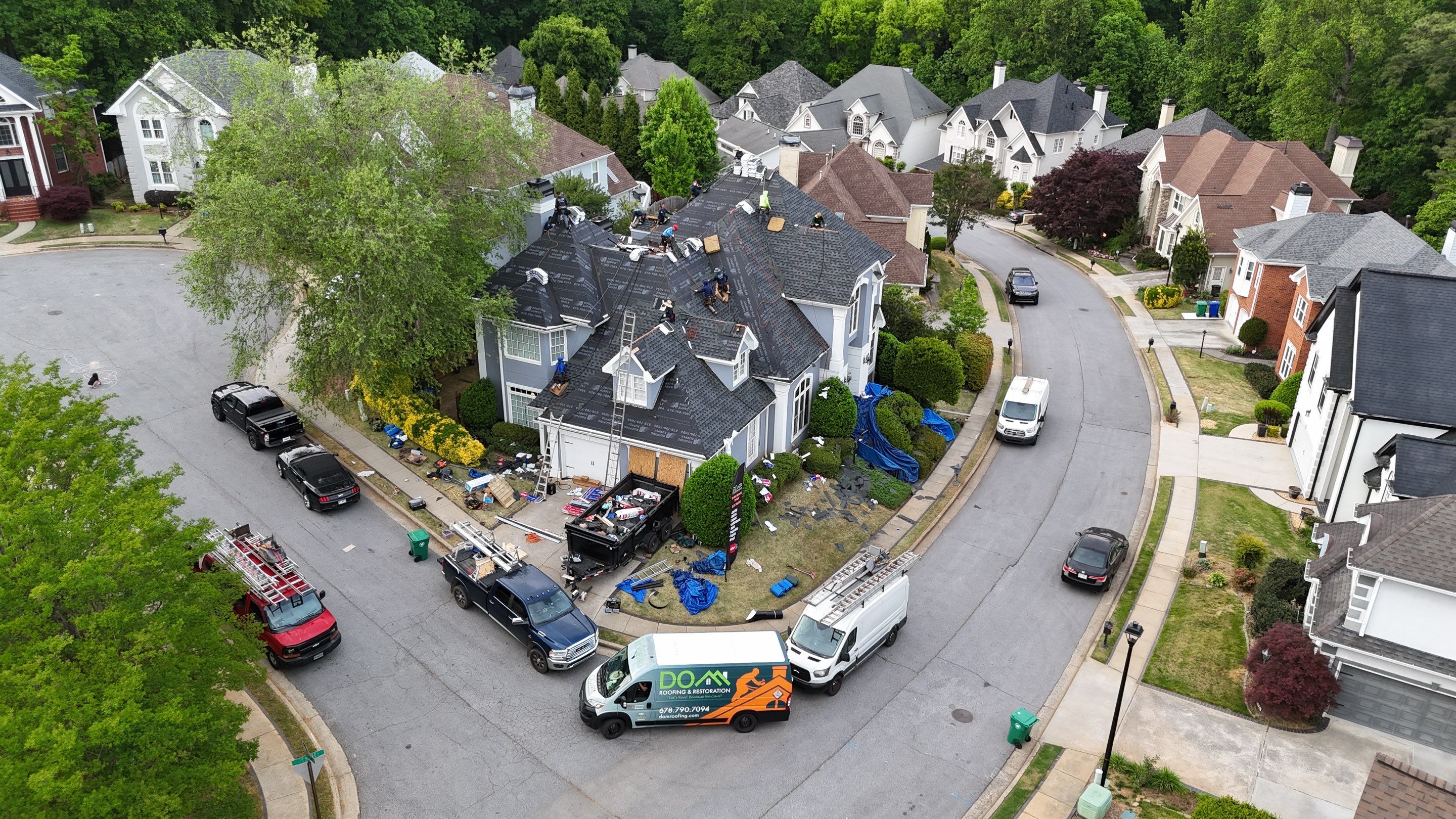 Sidestreet Circle Chamblee Roof Replacement  by Dom Roofing & Restoration