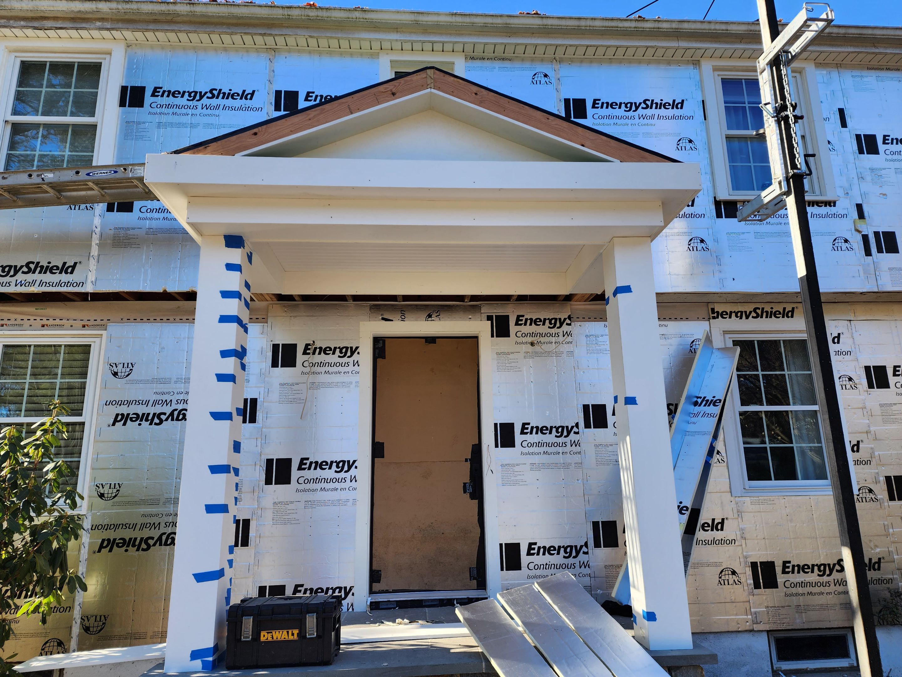Exterior renovation in Wayland MA by UBrothers Construction