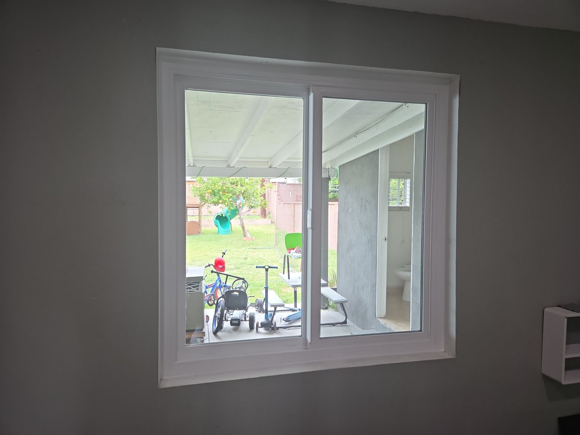 Milgard Tuscany window installation in Whittier, CA by American Window Company