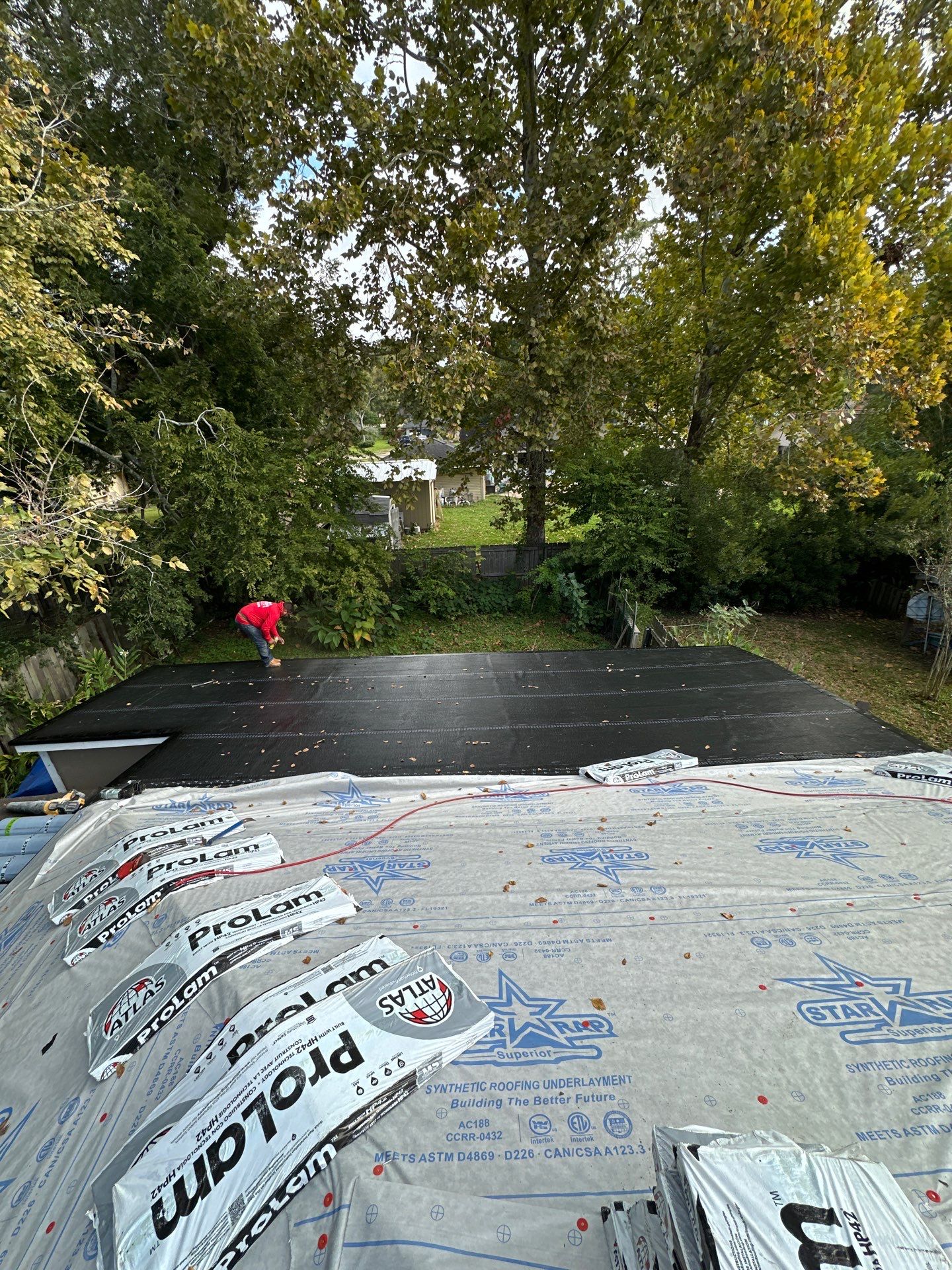 Project in Lake Jackson by Motion Roofing