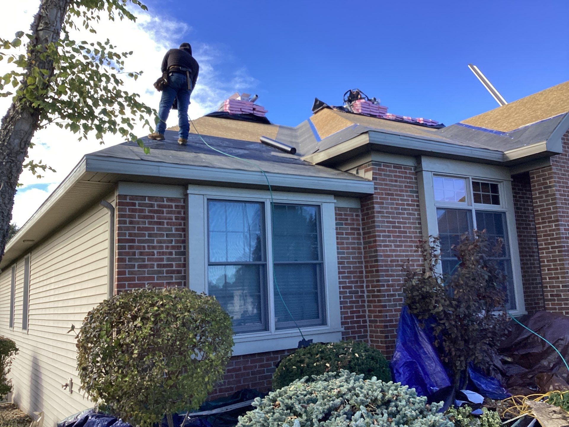 Project in goshen by Better Way Roofing LLC