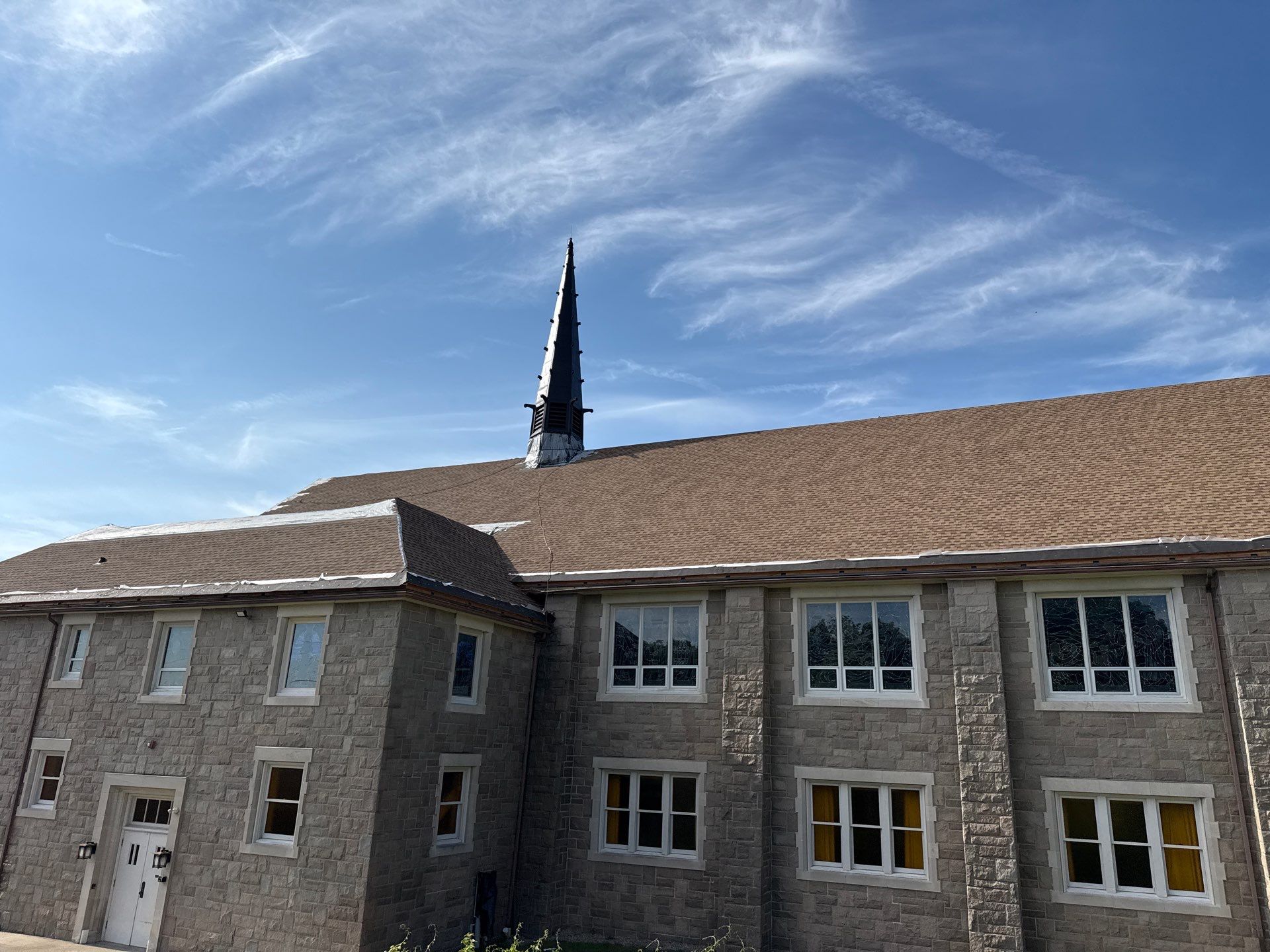 St. Pius Church - Commercial Roof Restoration by Rinaldi Roofing