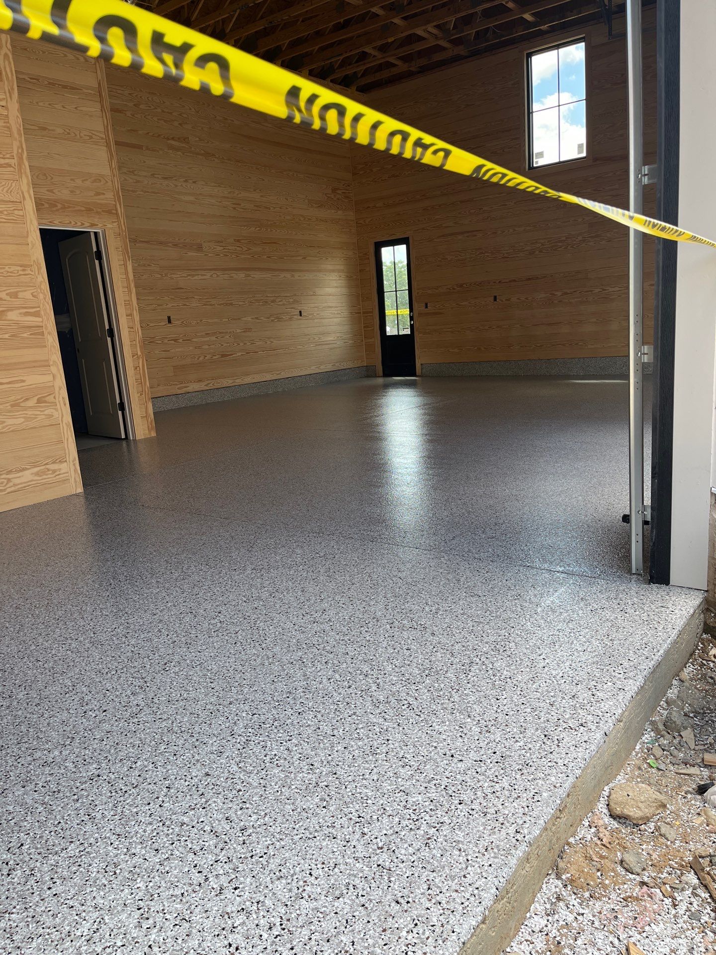 Garage Floor Coating using Coyote by My Garage Floor Guys