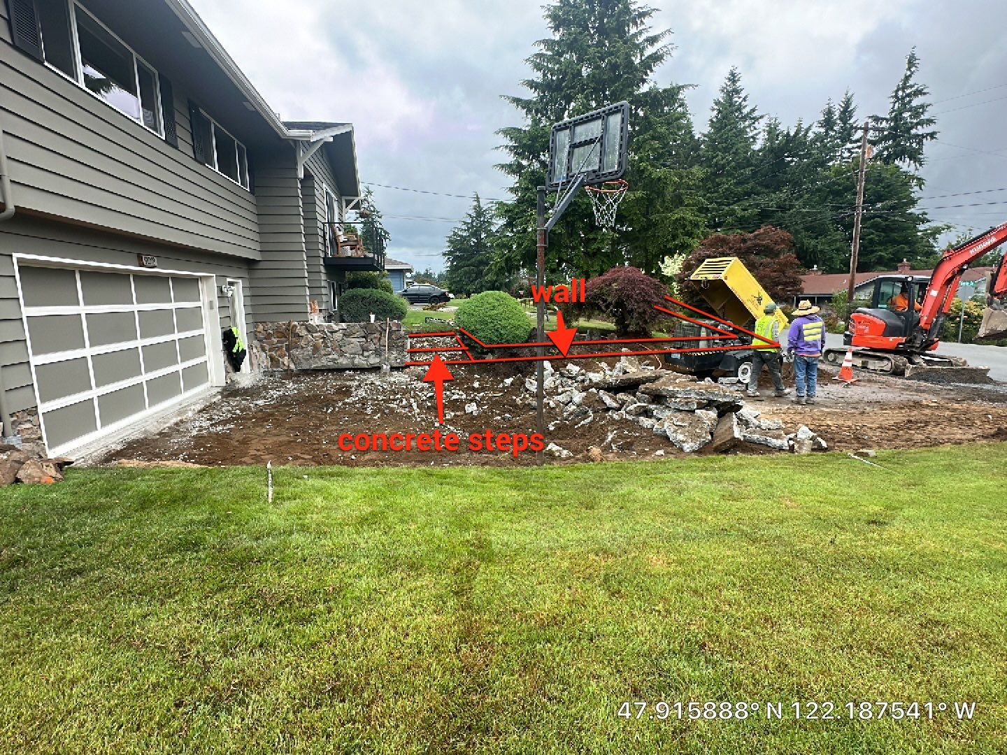 Justin | Retaining Wall, Landscape Project  by Jireh Asphalt & Concrete Inc 