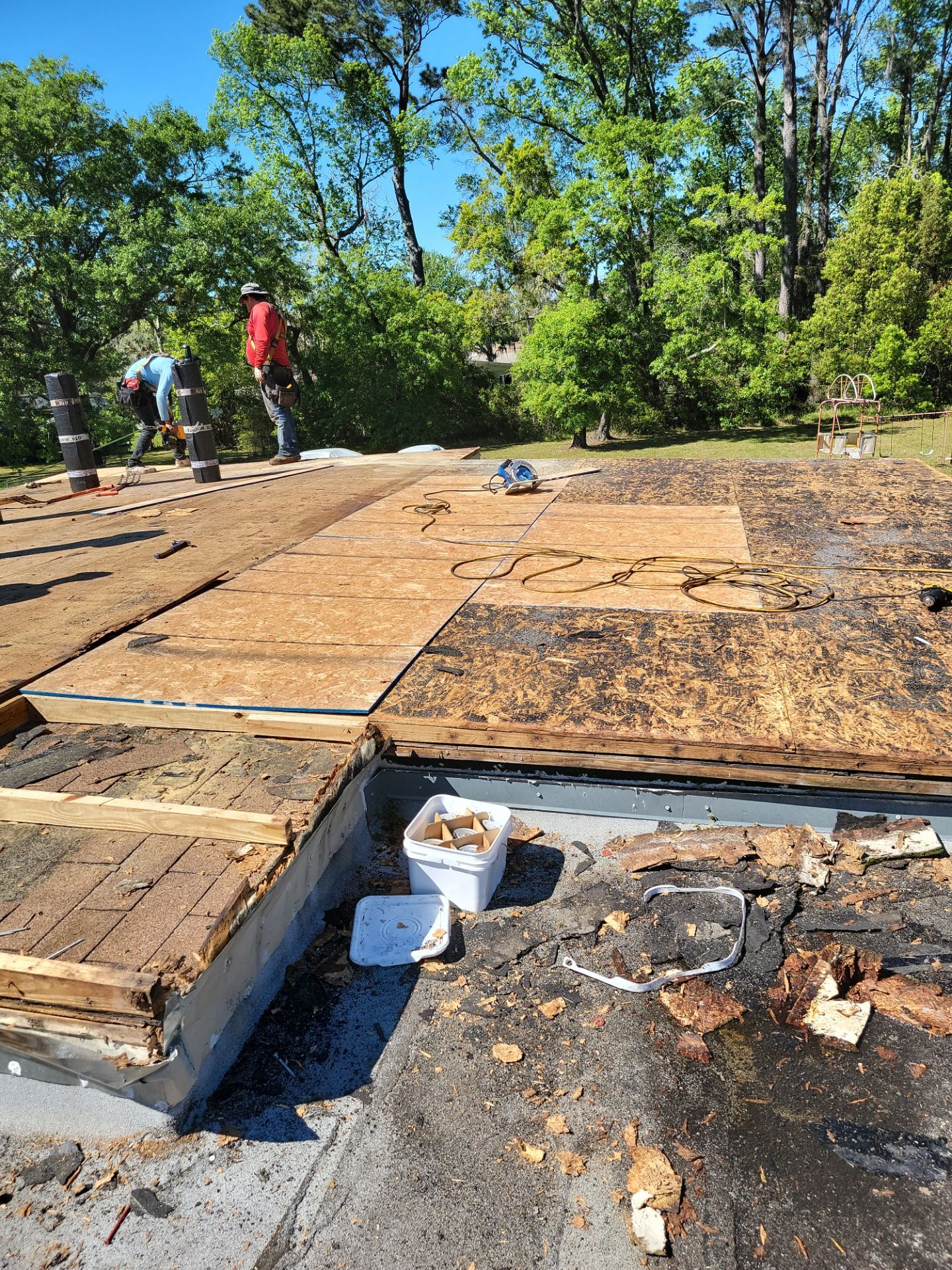 Residential Roofing Installation using Owens Corning TruDefinition Duration Shingles by Galaxy Builders, Inc.