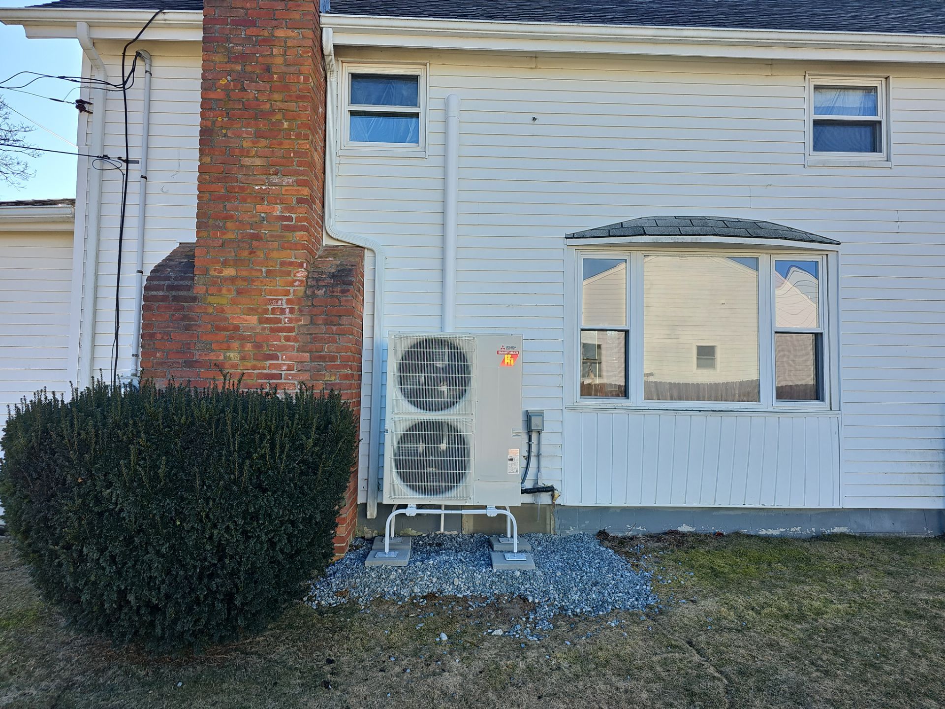 Oil to Electric Conversion using Mitsubishi by Ocean State Air Solutions