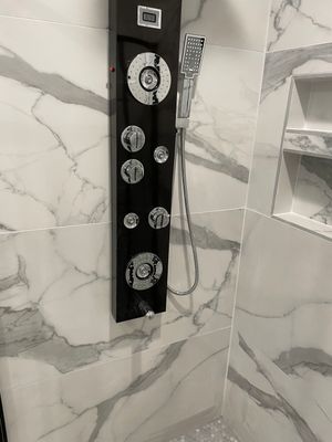 Bathroom Remodel using Tile