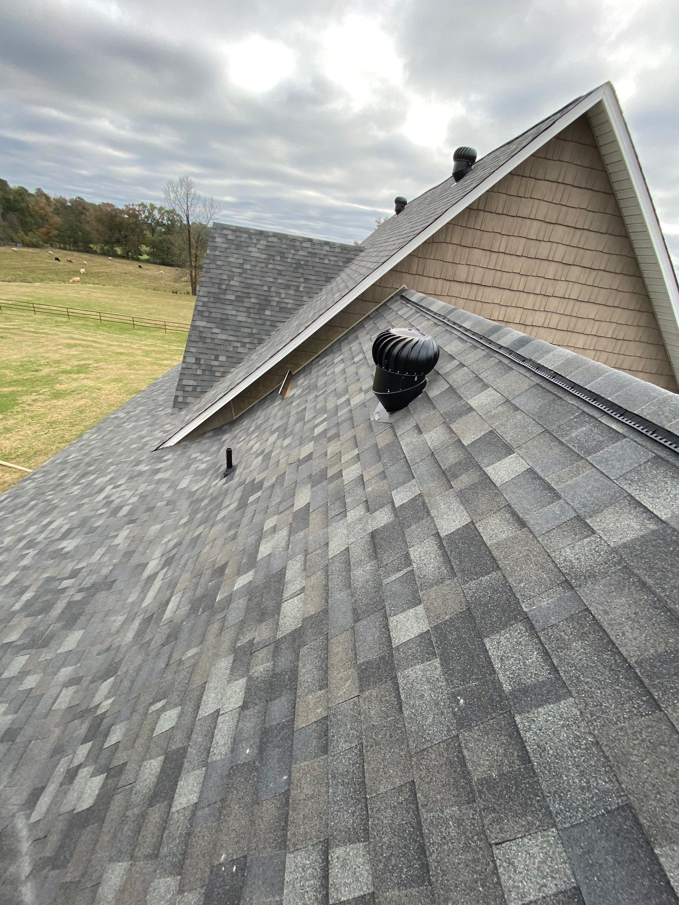 Residential Roofing Repair using Malarkey Vista: Storm Gray by Hostetler Roofing