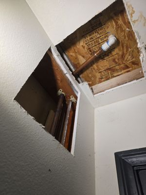 Installation of New Piping in Ceiling