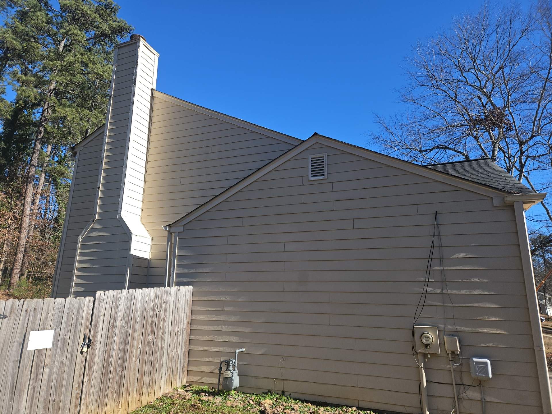 Rotten Wood Replacement and Exterior Painting using James Hardie and Sherwin-Williams SuperPaint by Nelson Exteriors