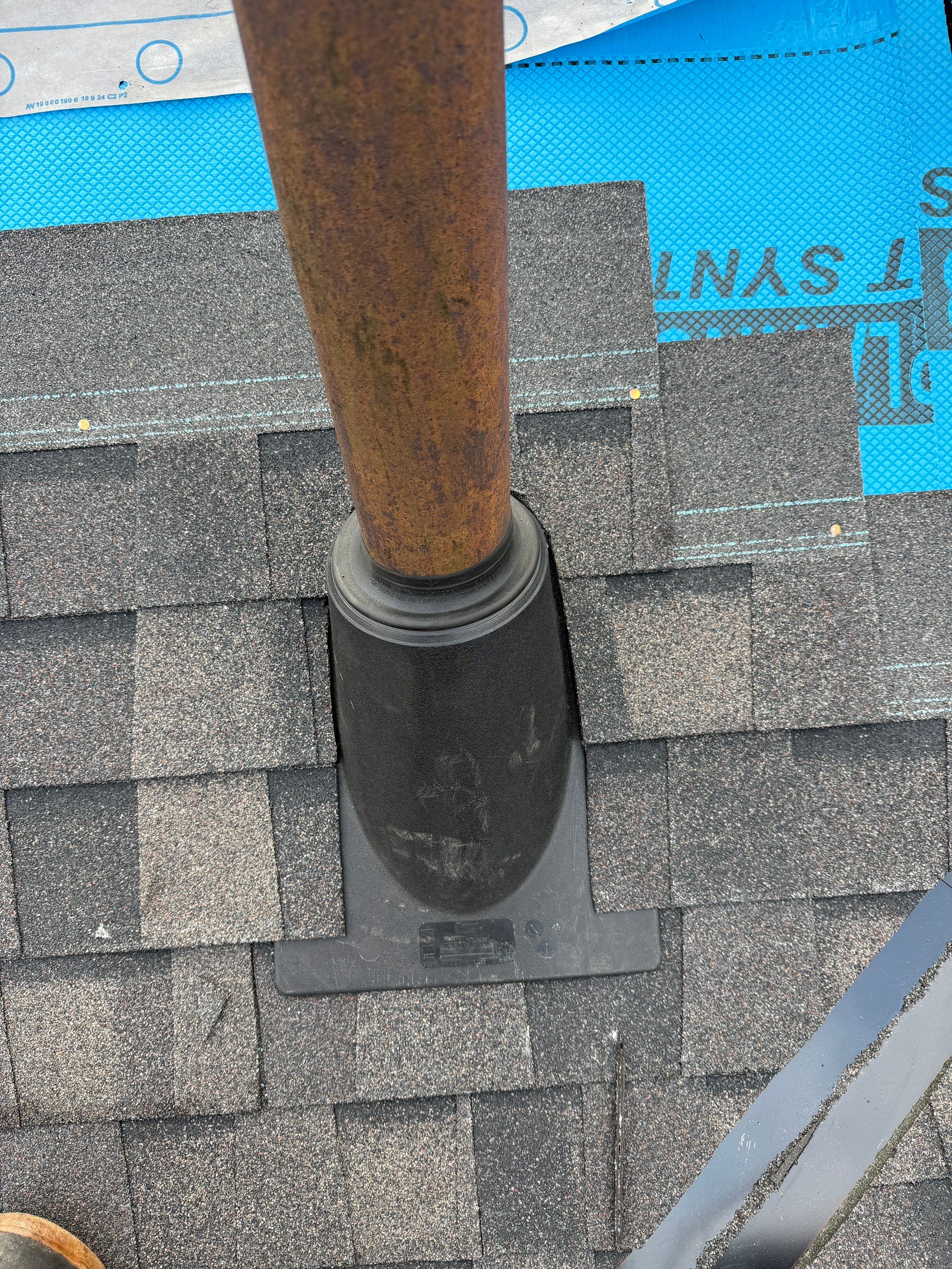 Project in Hamilton by The Roofing Crew