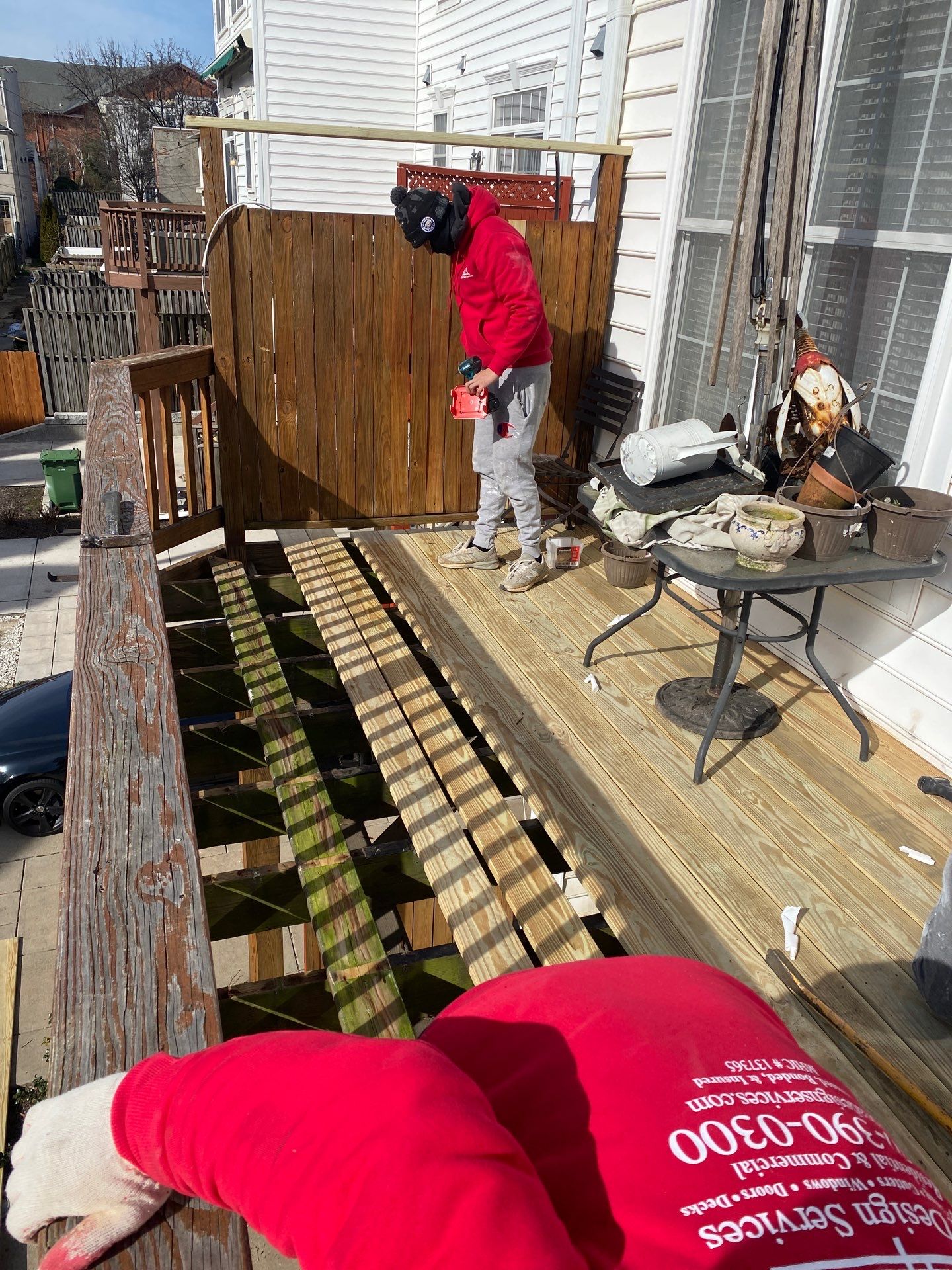 Deck repair  by Alpha Design Services