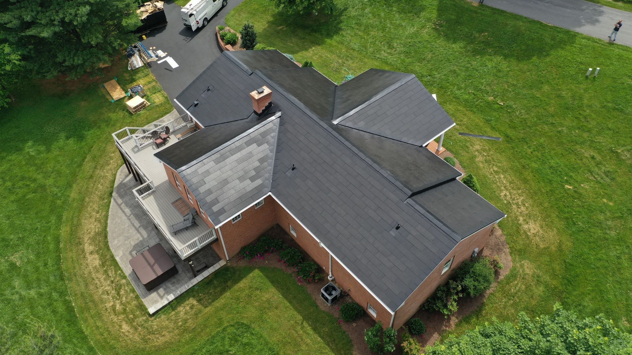 Tesla Solar Roof Installation by American Home Contractors