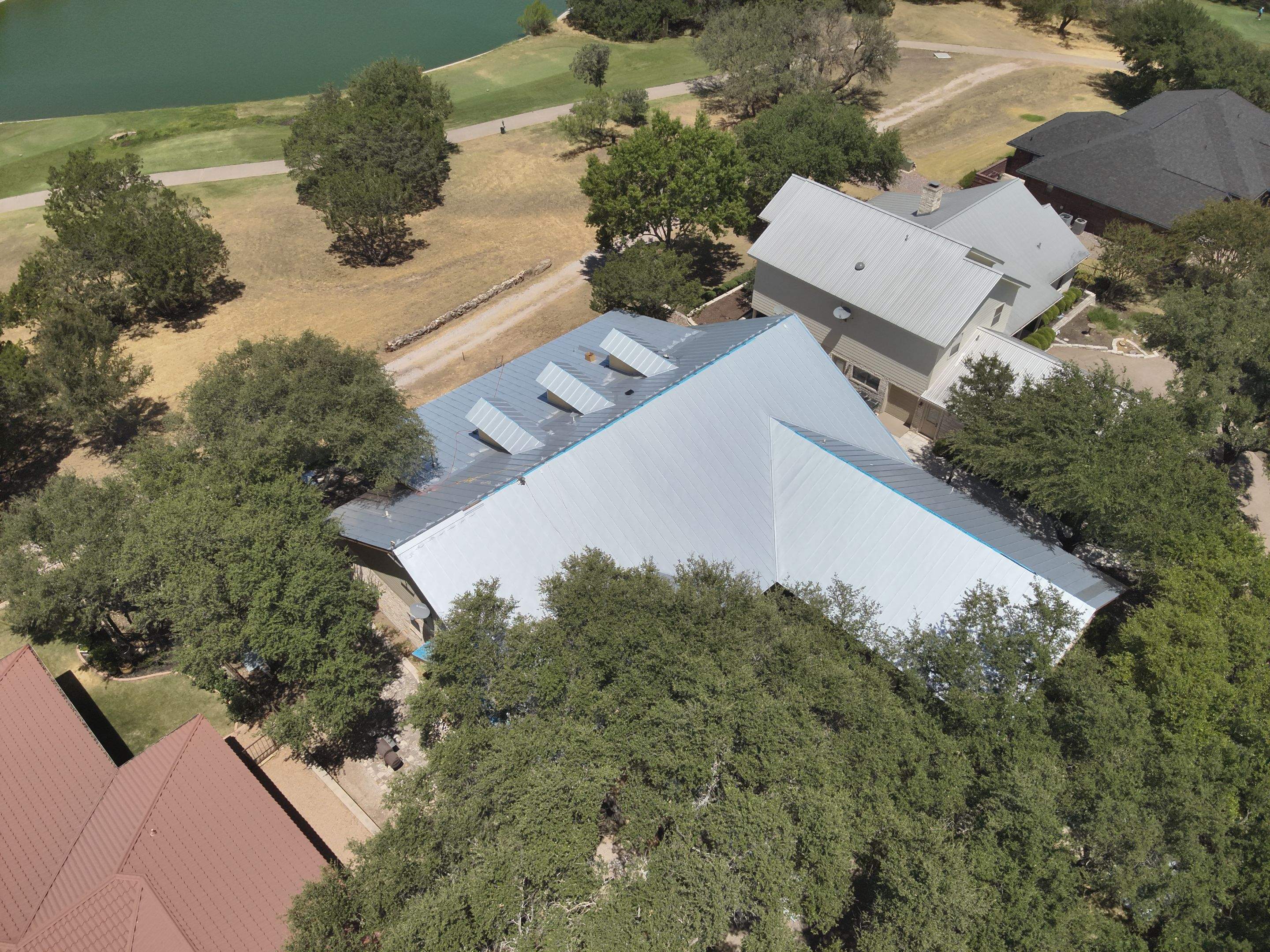 Metal Roof Replacement in Burnet, TX by Action Exteriors Austin