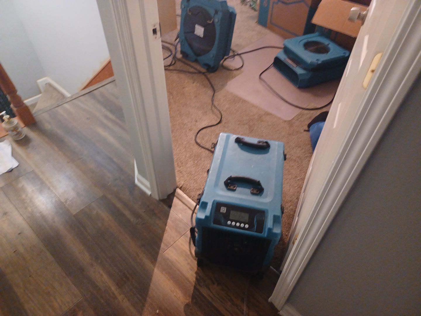 Project in West Bloomfield by EzDry Water Mitigation & Property Restoration