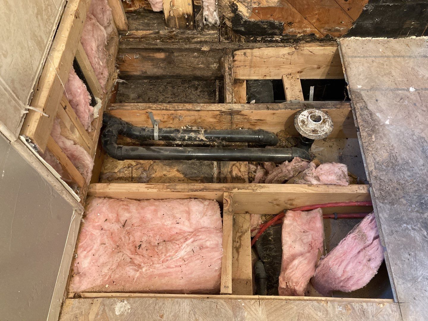 Mold Remediation in Bathroom by Accountable Home Services