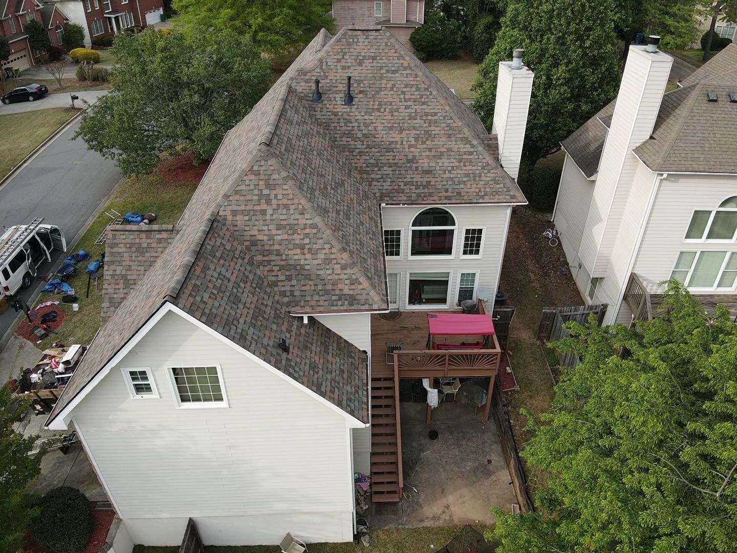 Residential Roofing Installation using Owens Corning by Inspector Roofing and Restoration