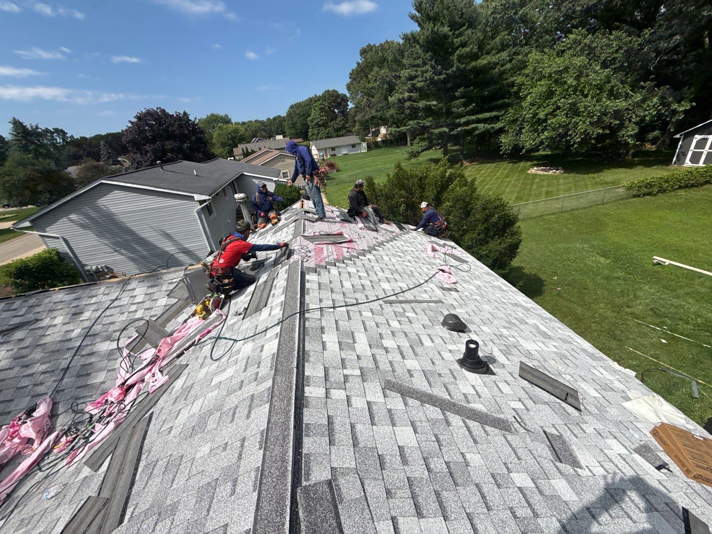 Roof Replacement using Owens Corning Tru Definitions by 180 Contractors