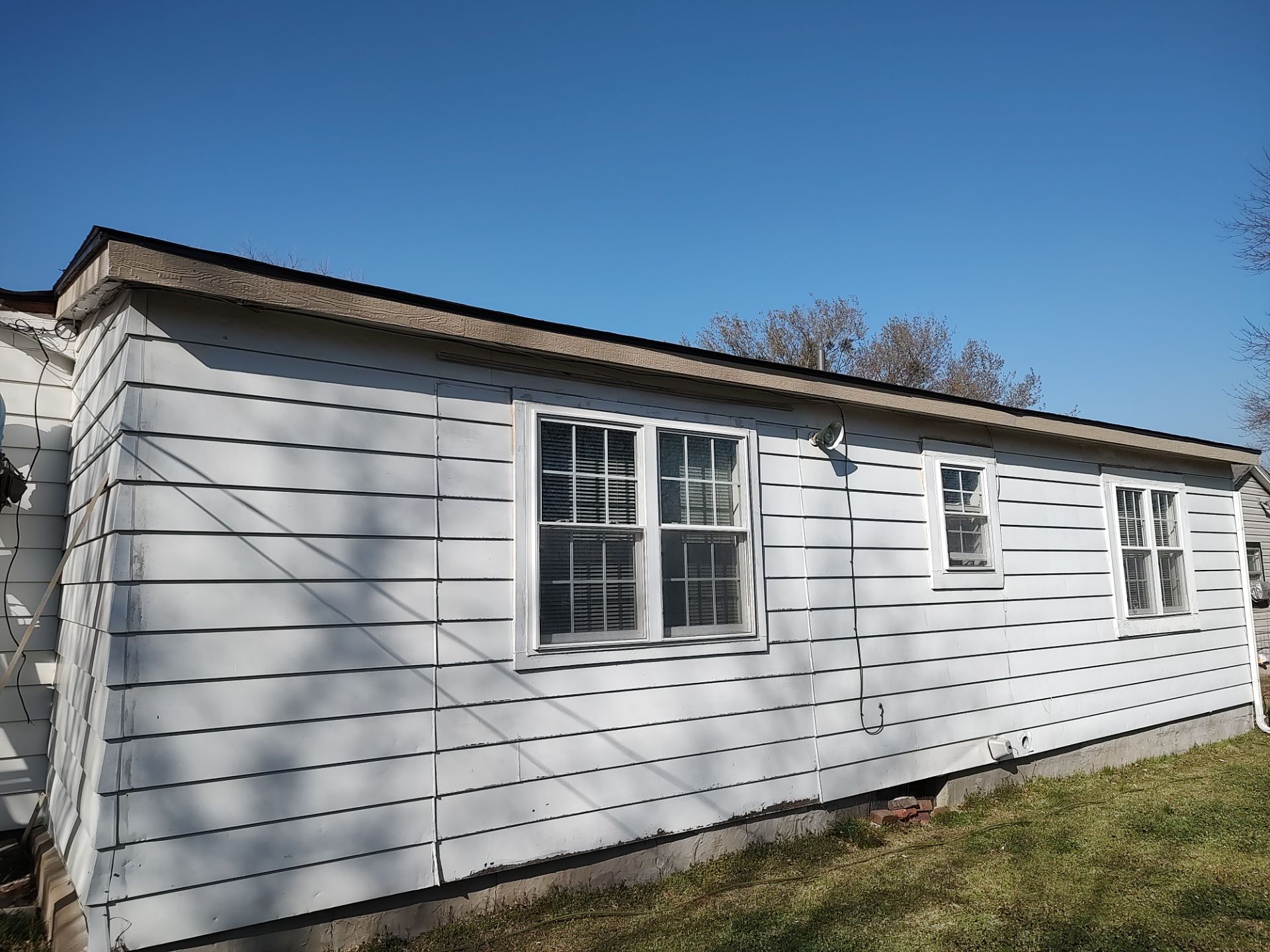 Storm damage restoration project by In & Out Construction & Remodeling, LLC