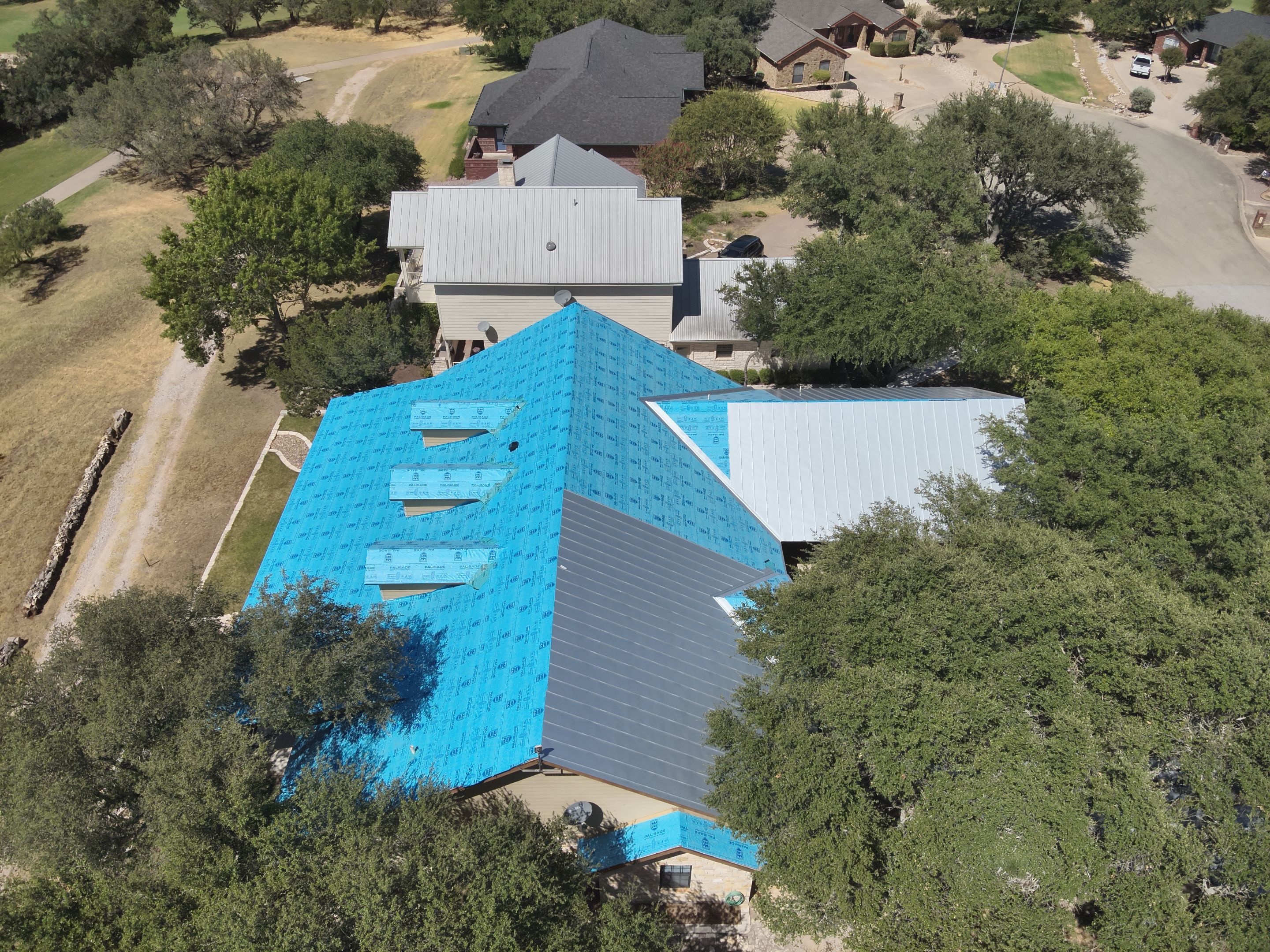 Metal Roof Replacement in Burnet, TX by Action Exteriors Austin