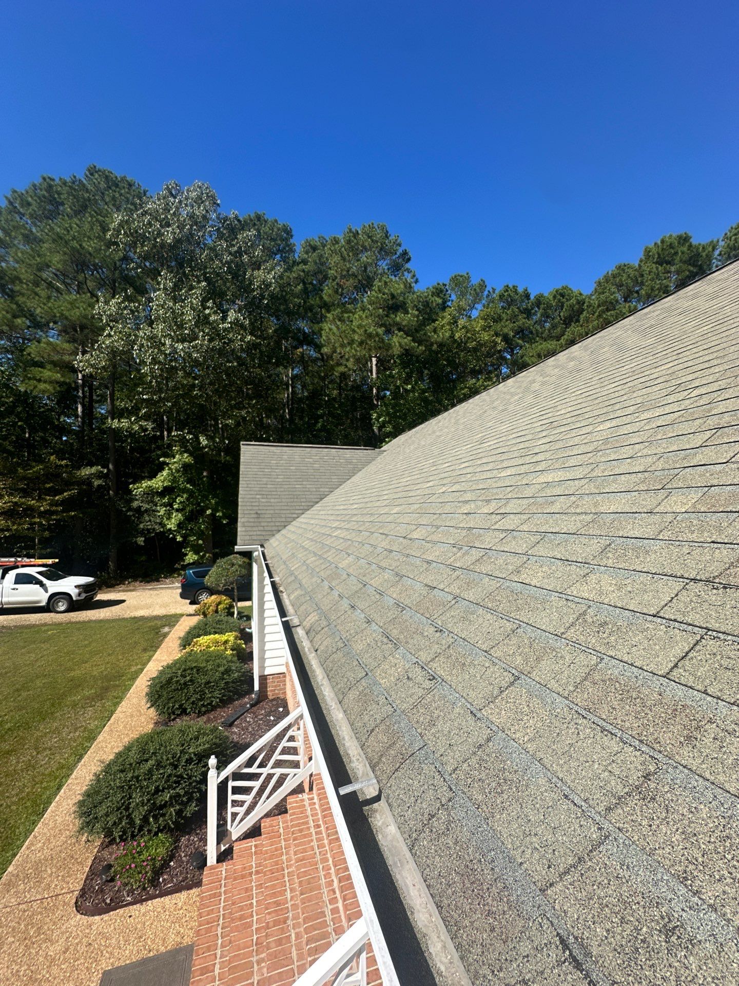 Mathews Residential Roof Replacement Using Owens Corning Duration Shingles by Cade Construction