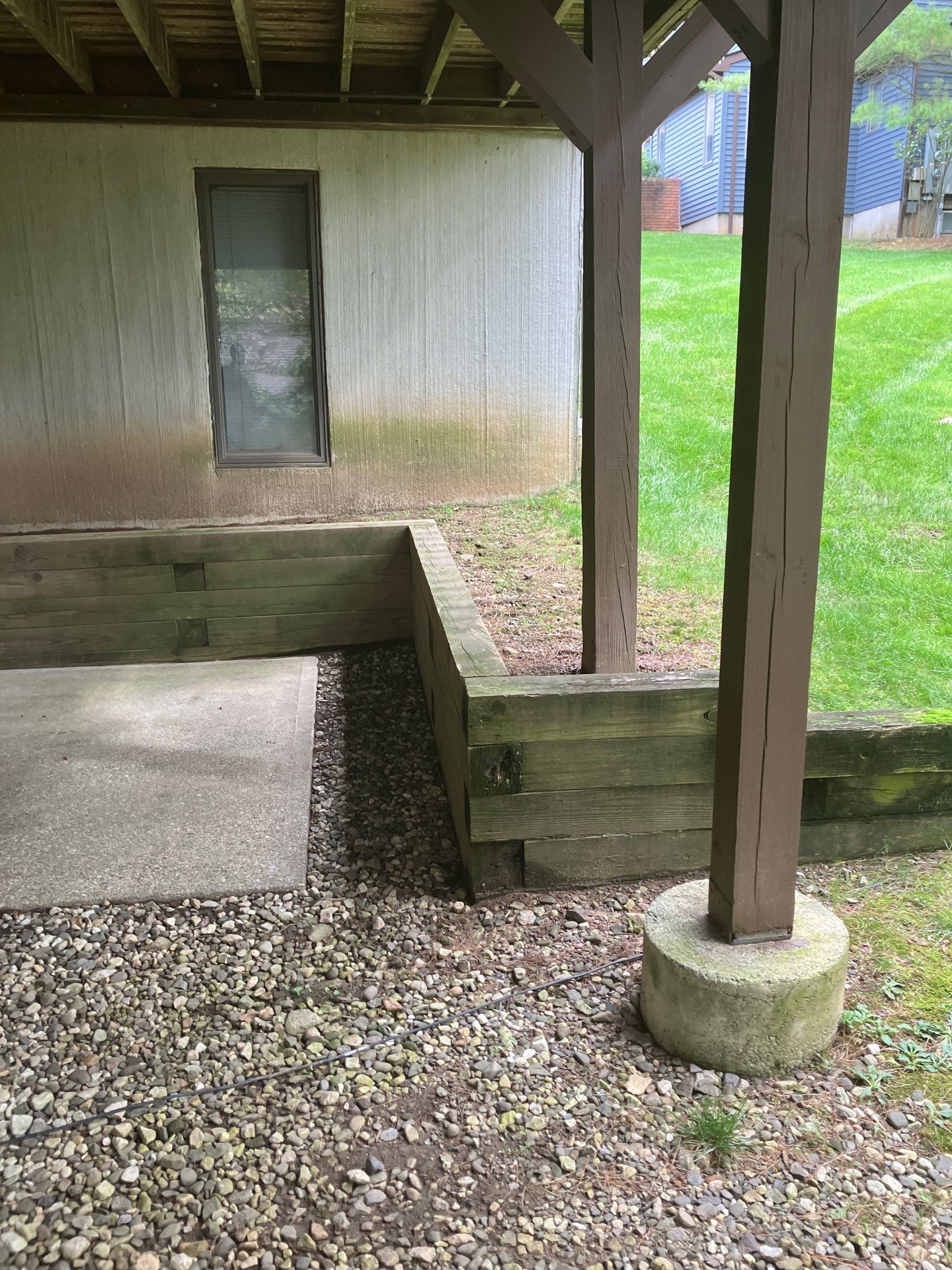 Railroad Tie Wall Replacements by High Sierra Landscape Contractors Inc.