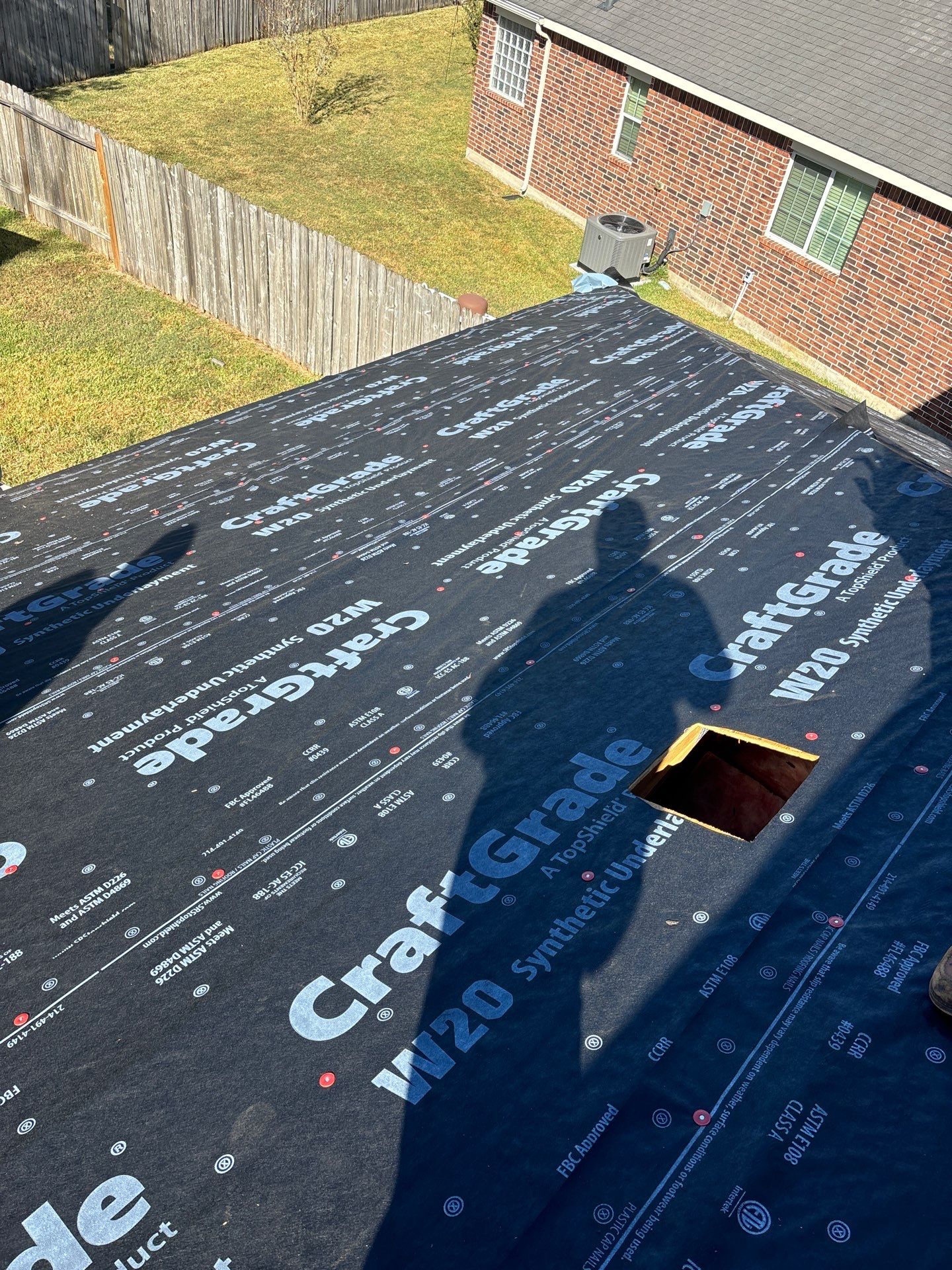 Residential Roofing Installation using Owen's Corning Duration (Lifetime) Shingles by Roof Repair Company